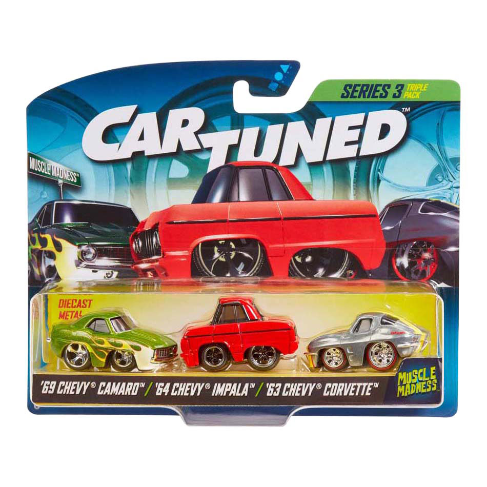 CarTuned Speelgoedauto's - 3st.