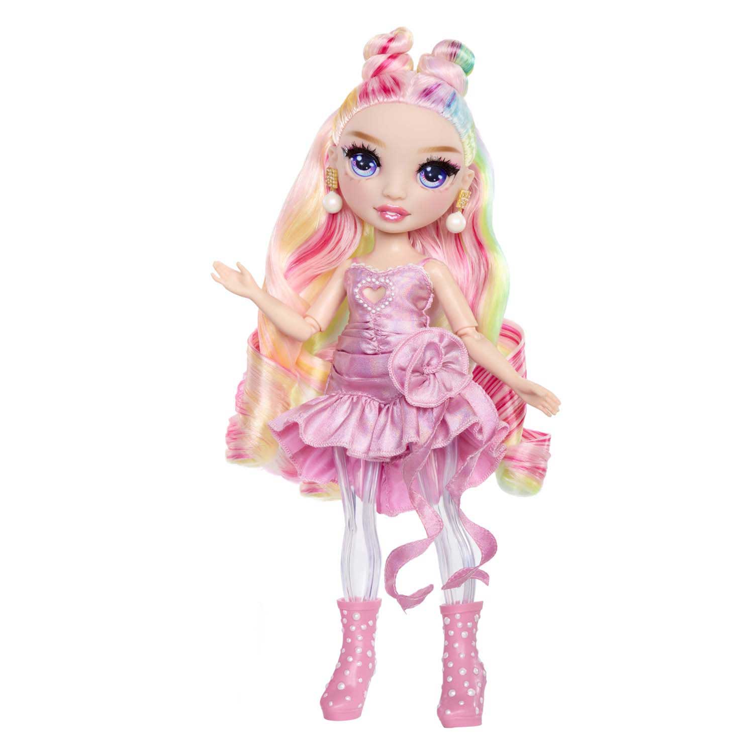 Rainbow High Glitzer-Schleim-Modepuppe – Bella