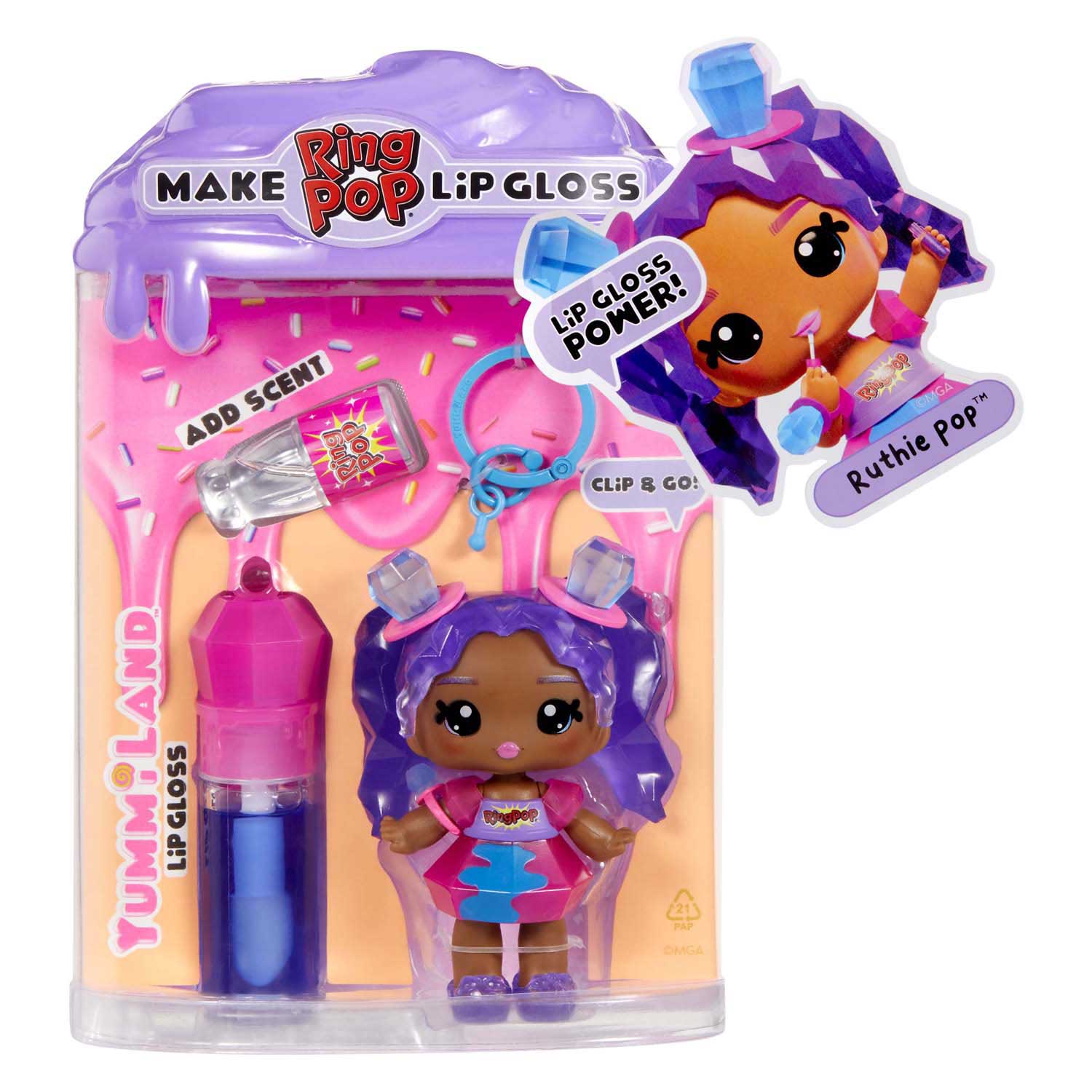 Yummiland Lip Gloss Pop Lizenzierte Süßigkeiten