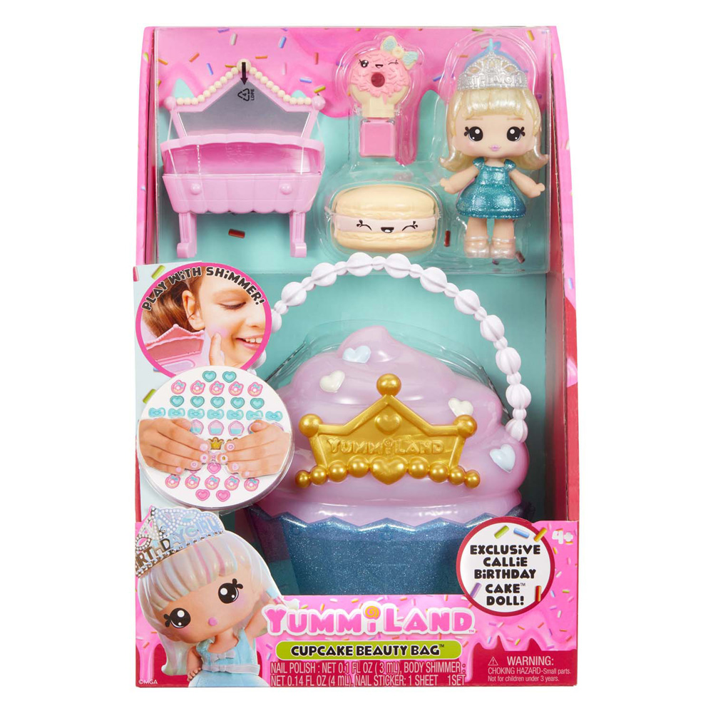 Beauty Bag-Spielset und Lipgloss Pop – Cupcake