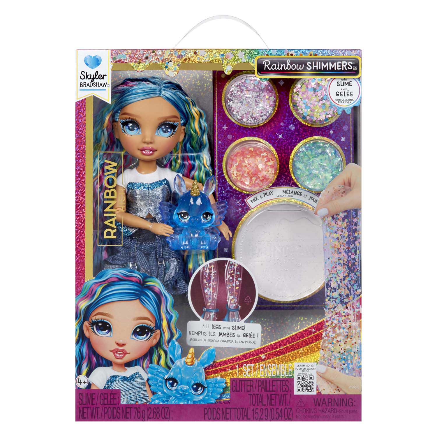 Rainbow High Modepop met Slijm - Skyler