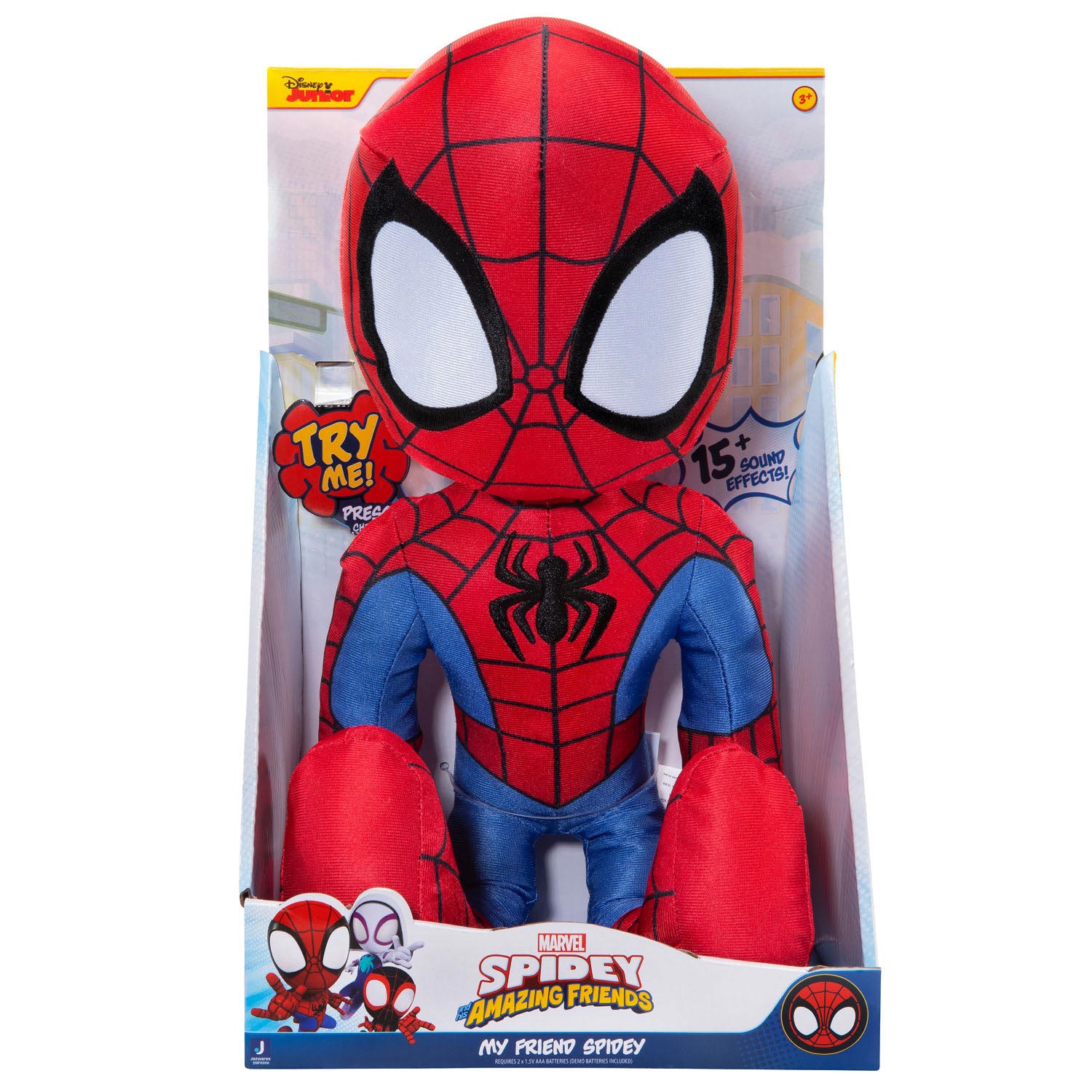 Bloedbad getuigenis versterking Spidey Amazing Friends Spiderman Knuffel, ... | Lobbes Speelgoed België