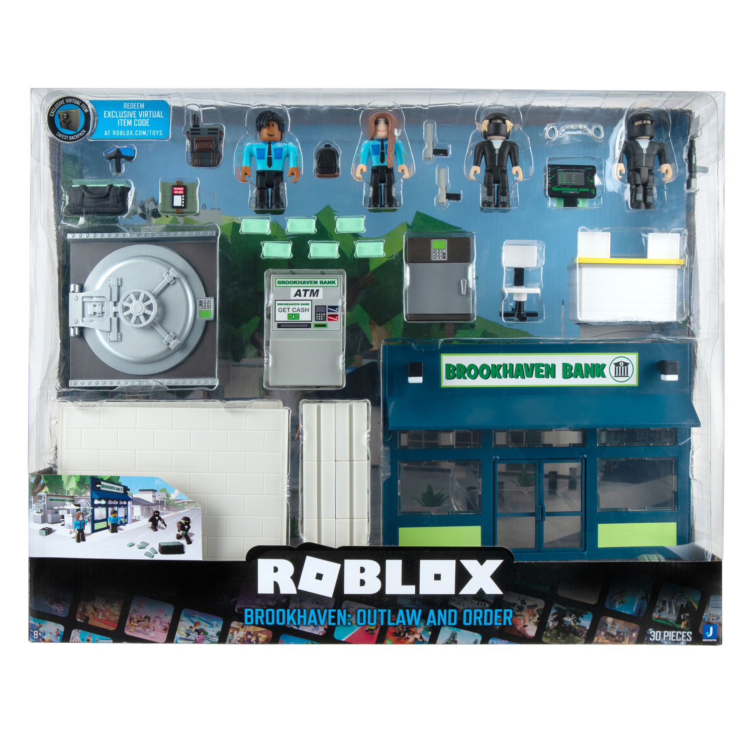 Roblox Brookhaven Outlaw and Order W12 Speelset