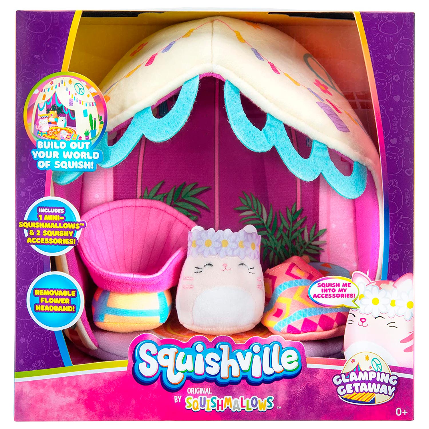 Squishville Glamping Getaway Deluxe Speelset