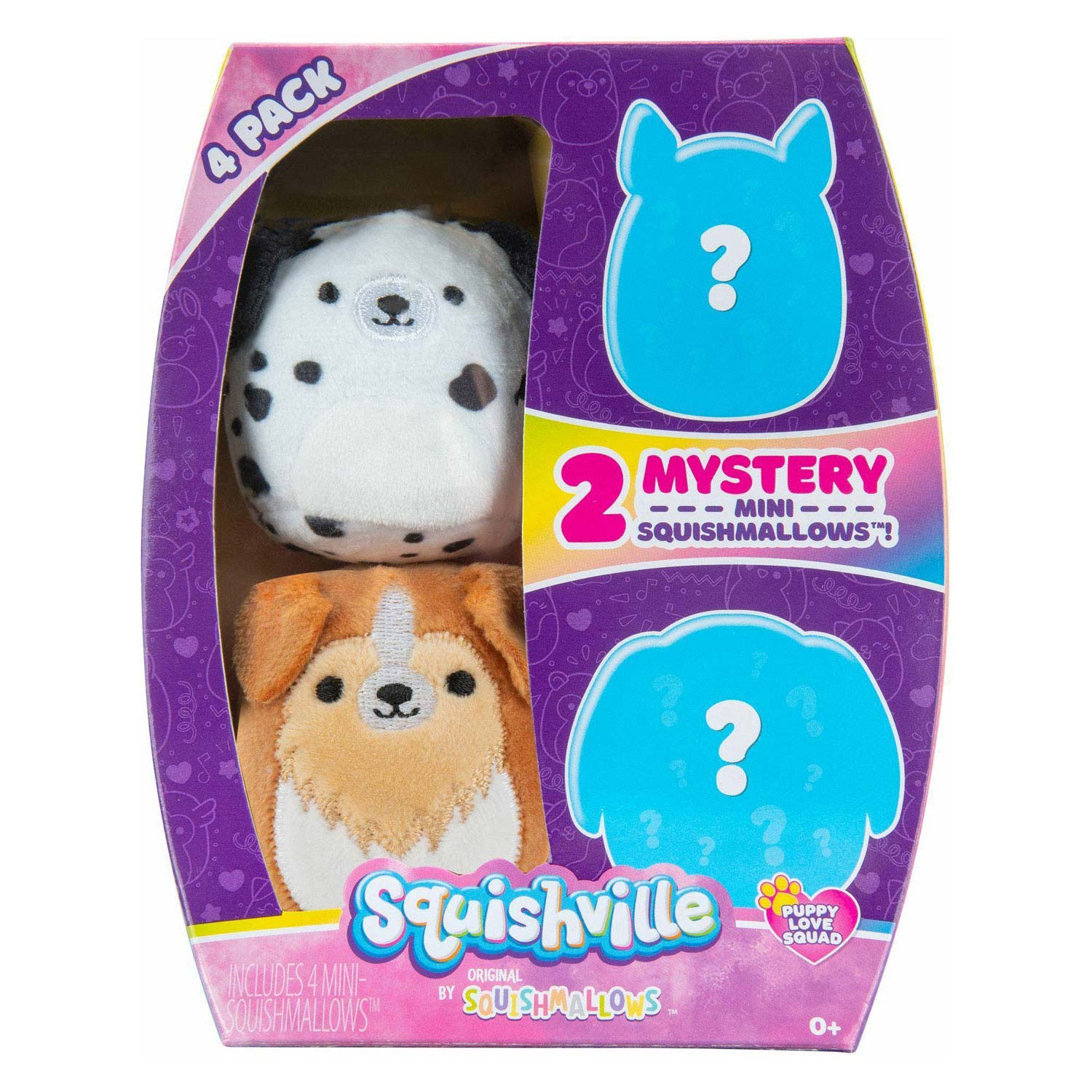 Squishville Mini Squishmallow 4er Pack