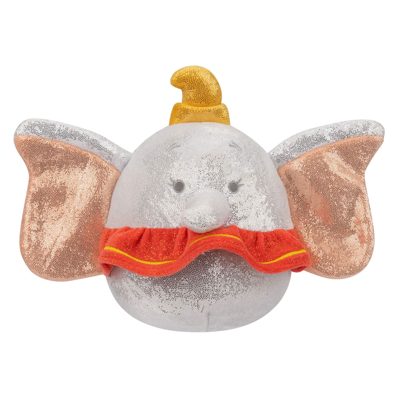 Peluche câlin Squishmallows - D100 Winnie, Fée Clochette, Nala, Dumbo 12,5 cm
