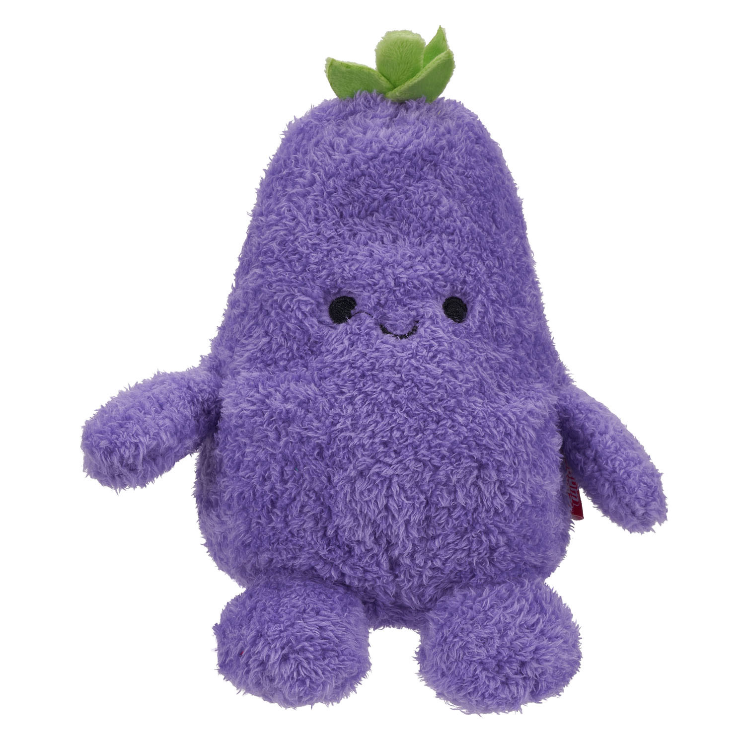 Peluche câline Bumbumz - Rootbumz Aubergine, 19 cm