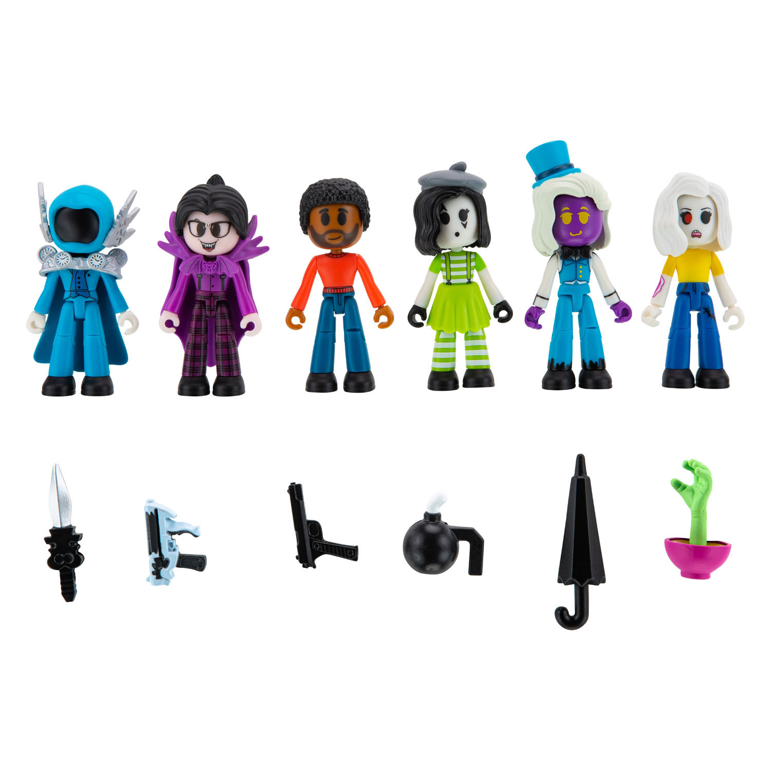 Ensemble de 7 figurines de vedettes mystères de ROBLOX 6 [jouets, 6 ans et  plus]