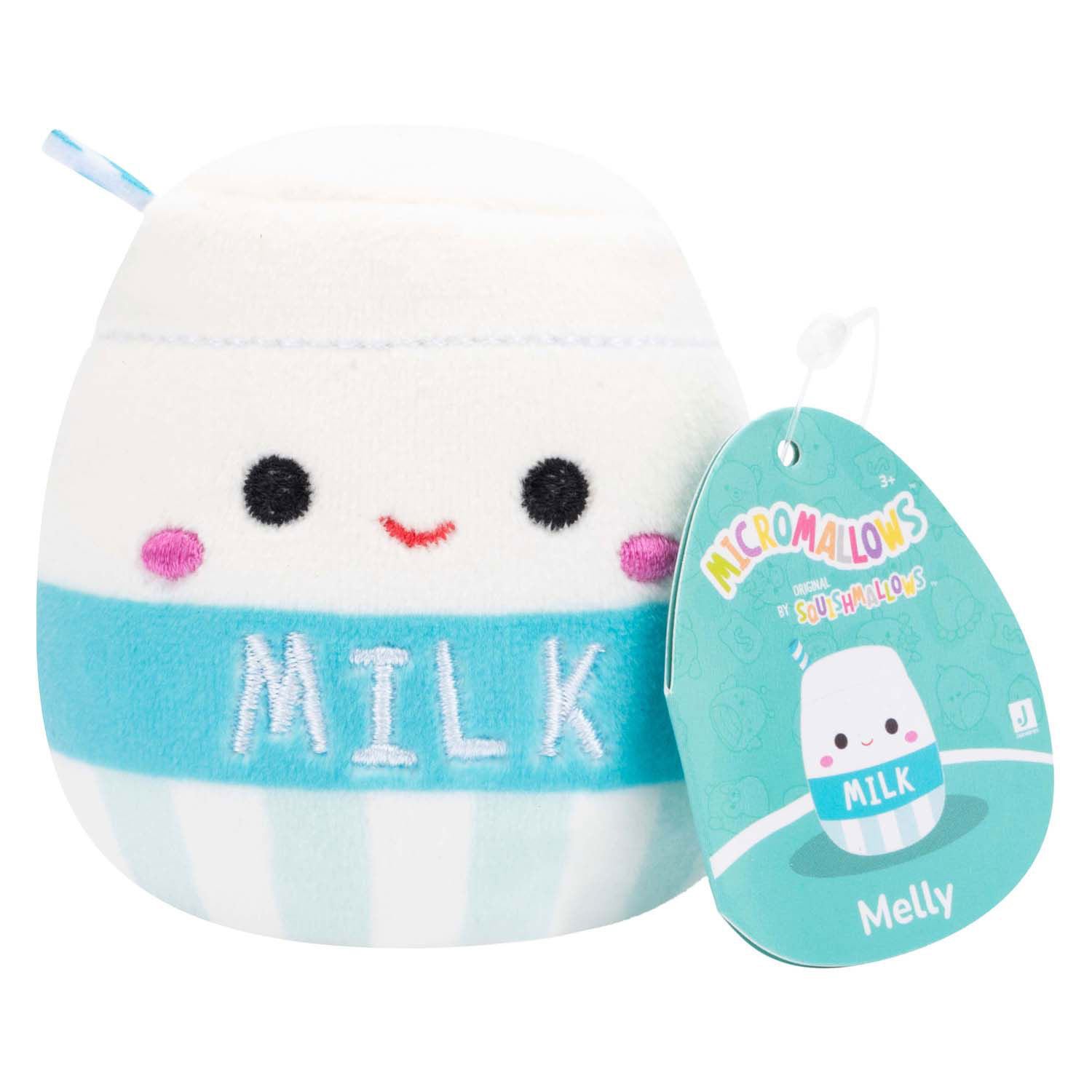 Peluche câlin Squishmallows - Micromallows, paquet de 4