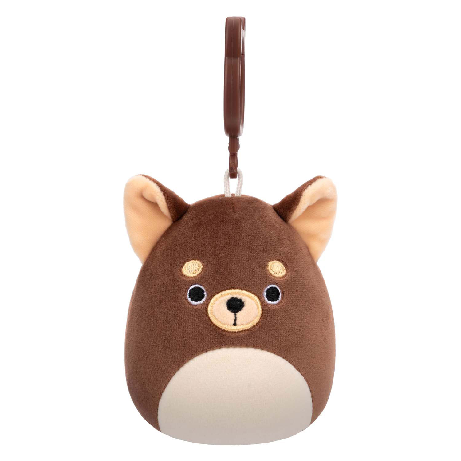 Squishmallows Porte-clés en peluche – Chihuahua, 8 cm