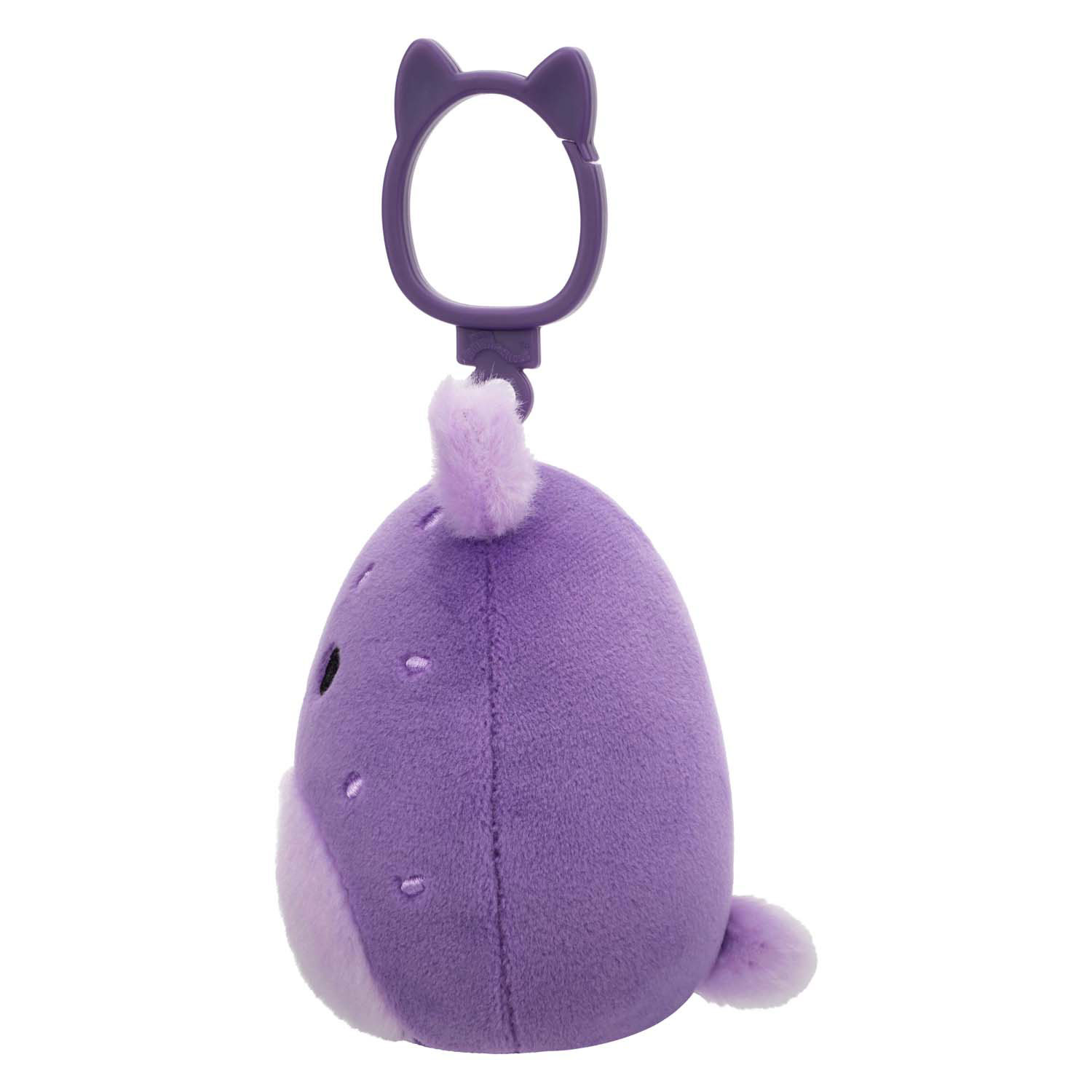 Squishmallows Porte-clés en peluche – Lapin de mer, 8 cm