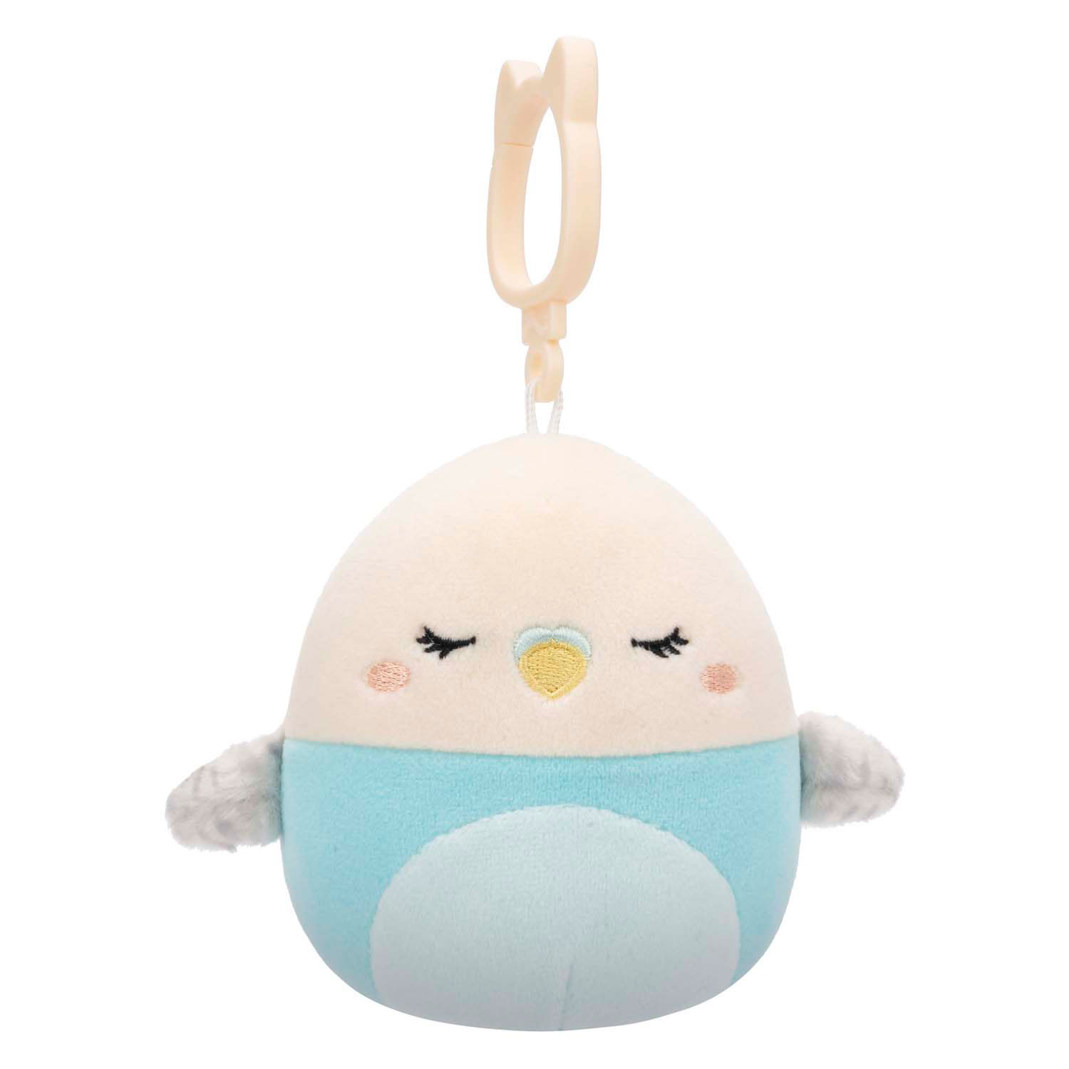 Squishmallows Porte-clés en peluche – Tycho, 9 cm