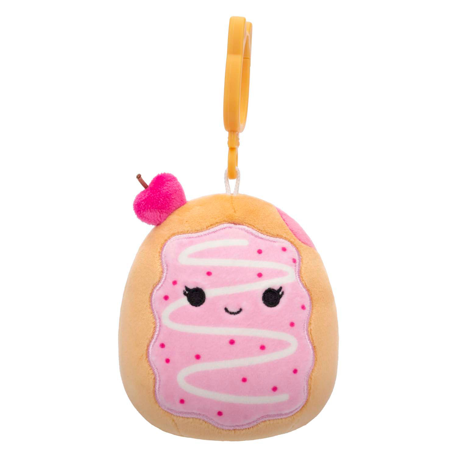 Squishmallows Porte-clés en peluche – Perl, 9 cm