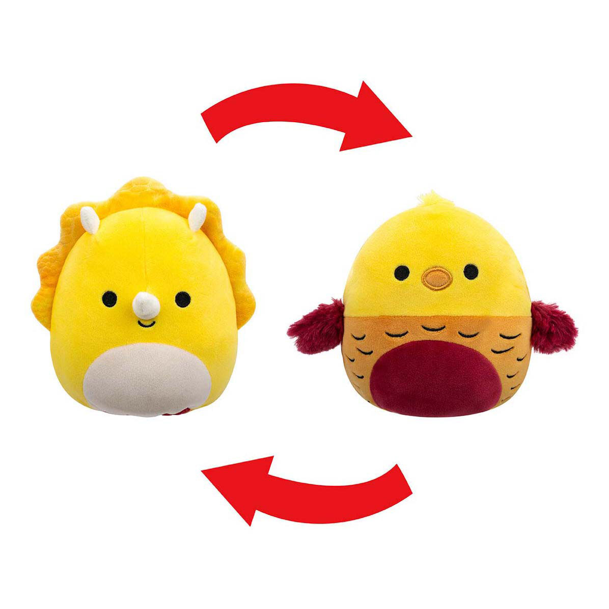 Squishmallows Flipmallows Knuffel Pluche - Lancaster & Beck, 11cm