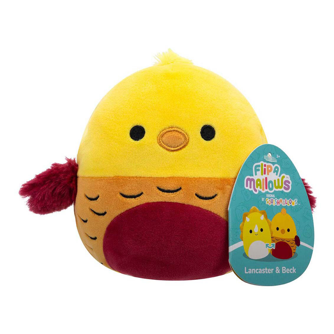 Squishmallows Flipmallows Knuffel Pluche - Lancaster & Beck, 11cm