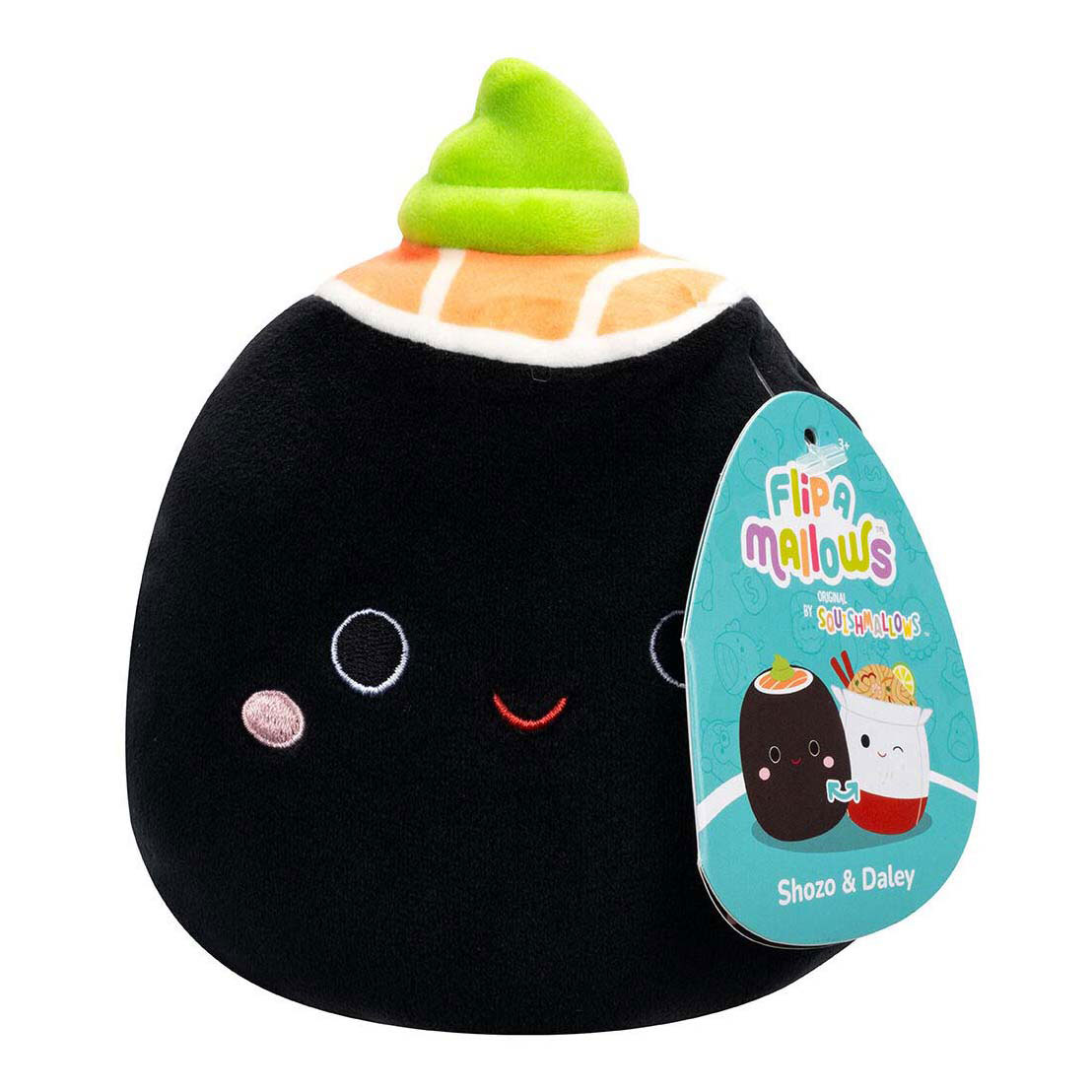 Peluche Flipmallows Squishmallows - Shozo & Daley, 11 cm