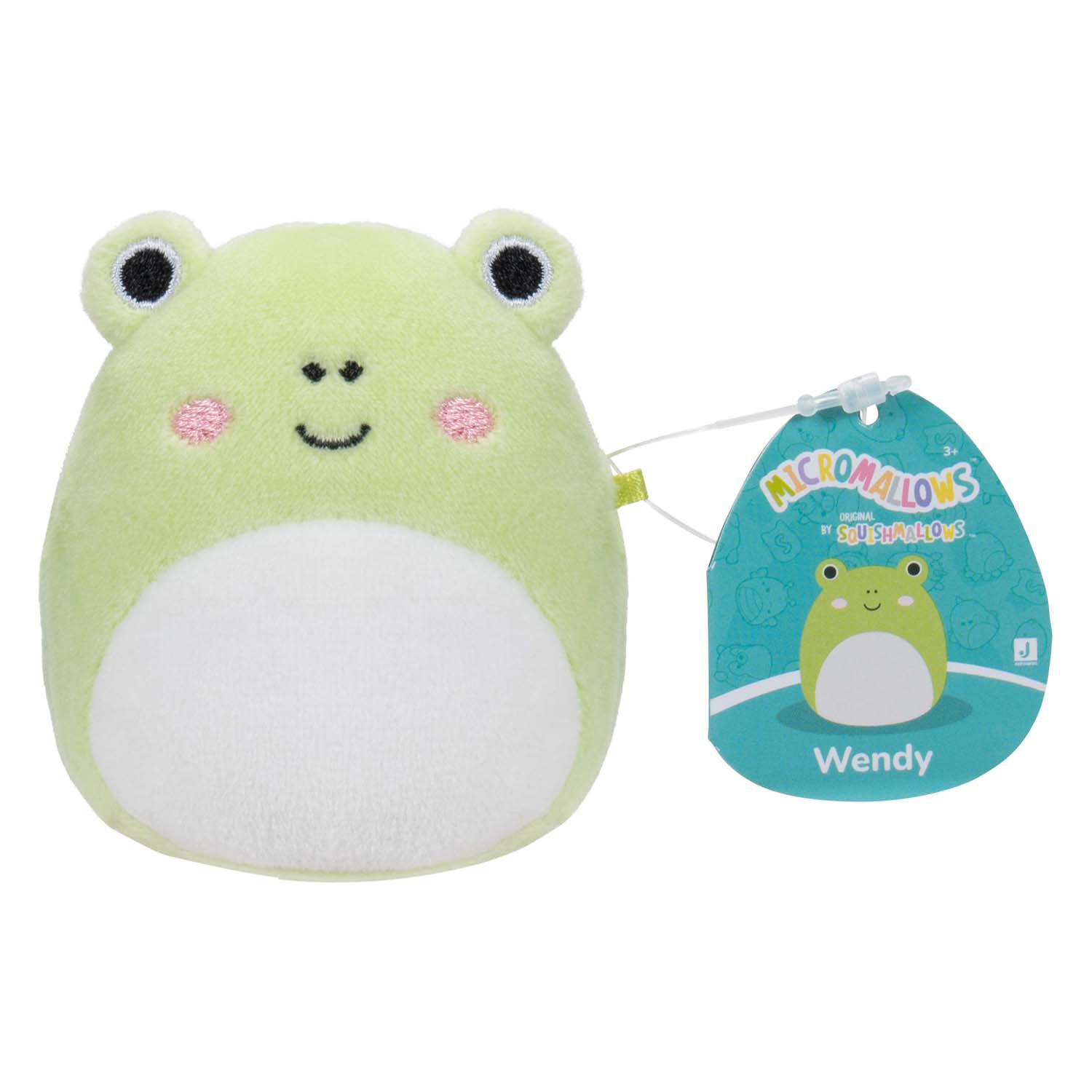 Squishmallows Knuffel Pluche - Micromallows Wendy,Jeanne,Carmelita,Lucian, 4-Pack