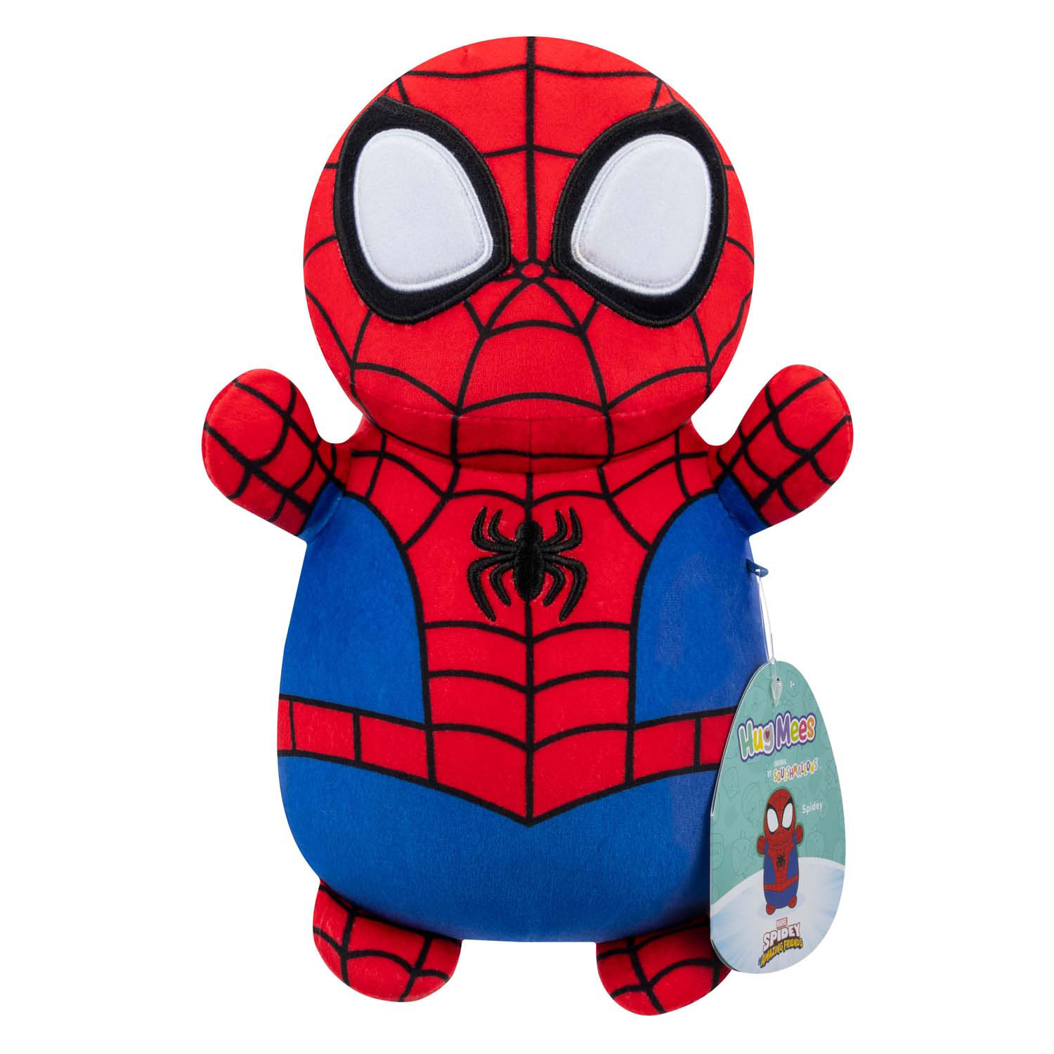 Squishmallows Knuffel Pluche - Spidey, 25cm