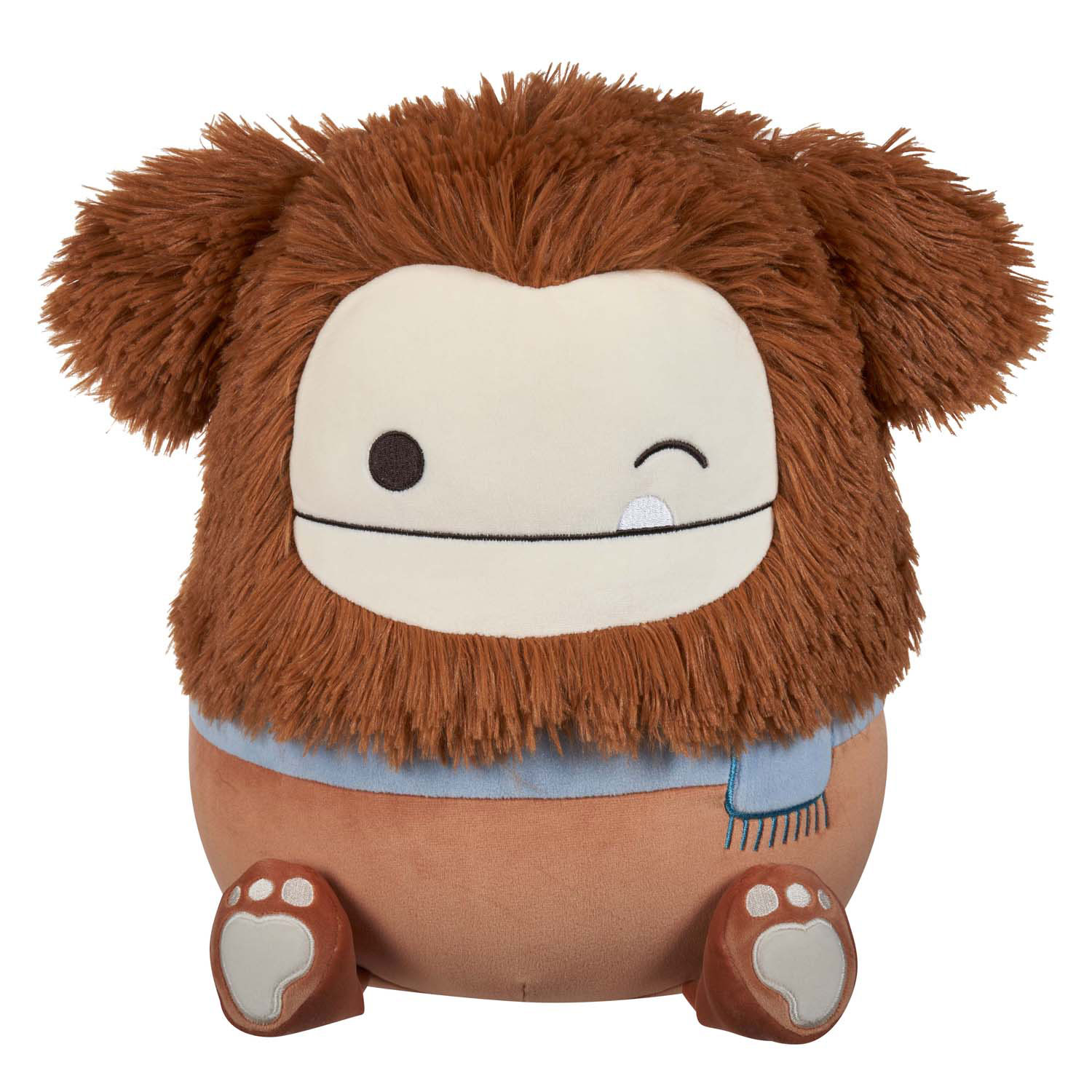 Squishmallows Knuffel Pluche - Knipogende Bigfoot, 30cm