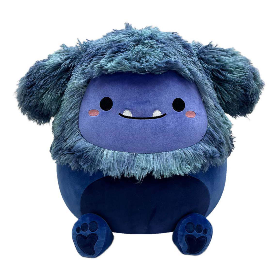 Squishmallows Knuffel Pluche - Dani Marineblauw Bigfoot, 40cm