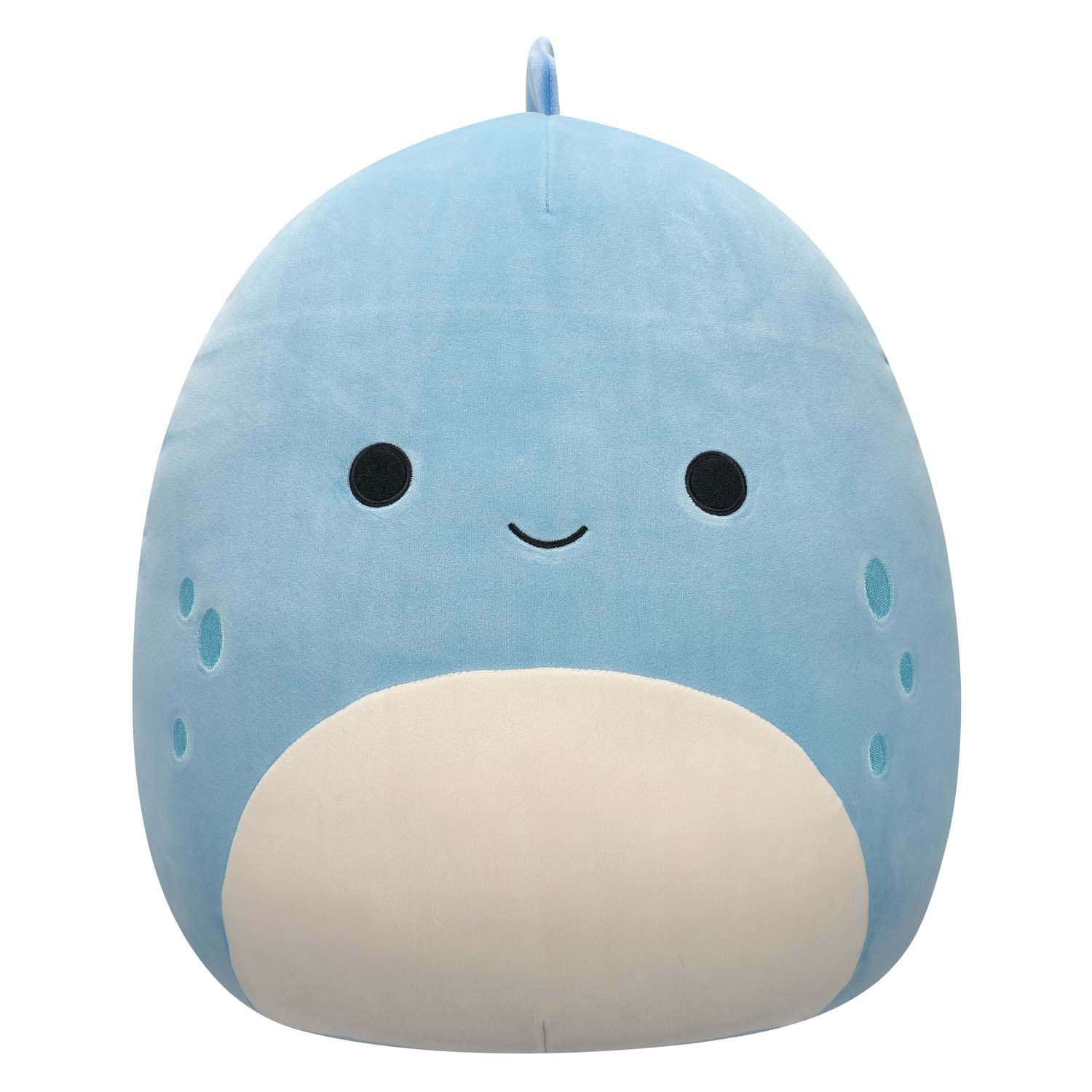 Squishmallows Knuffel Pluche - John-John de Blauwe Dino, 40cm