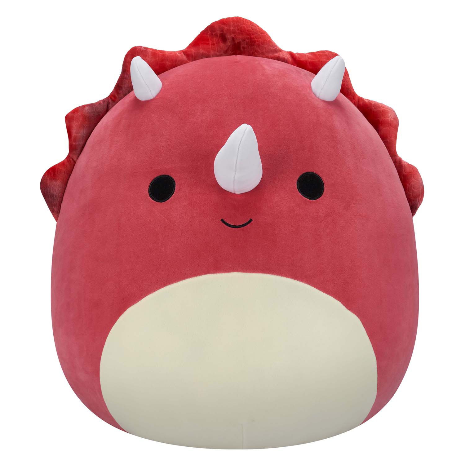 Squishmallows Knuffel Pluche - Tristan Rode Triceratops, 50cm