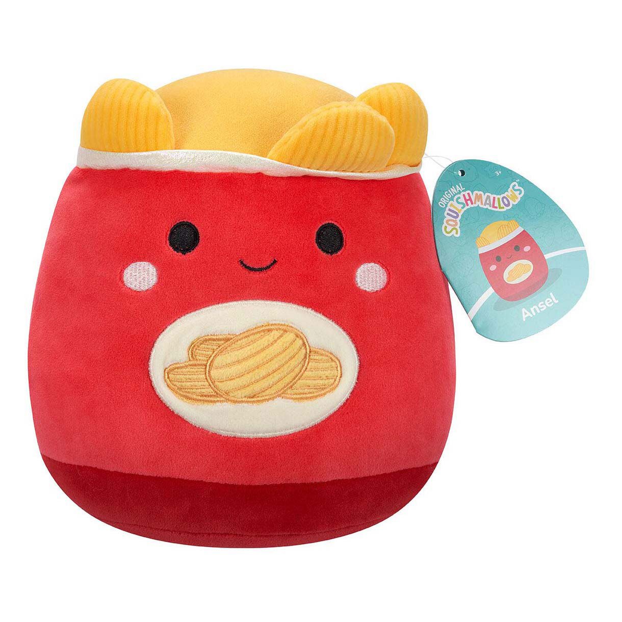 Peluche Squishmallow Ansel, 19 cm