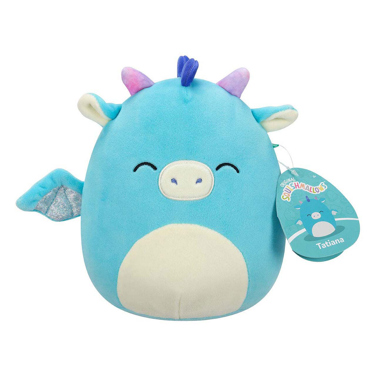 Peluche Squishmallow Tatiana, 19 cm