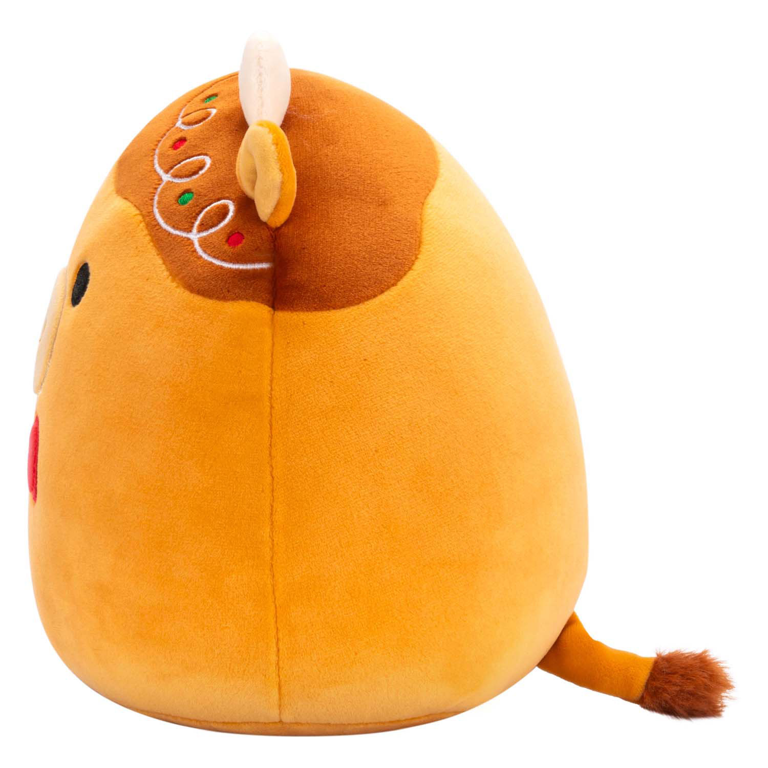 Squishmallows Knuffel Pluche - Kerst Peperkoek Koe, 19cm