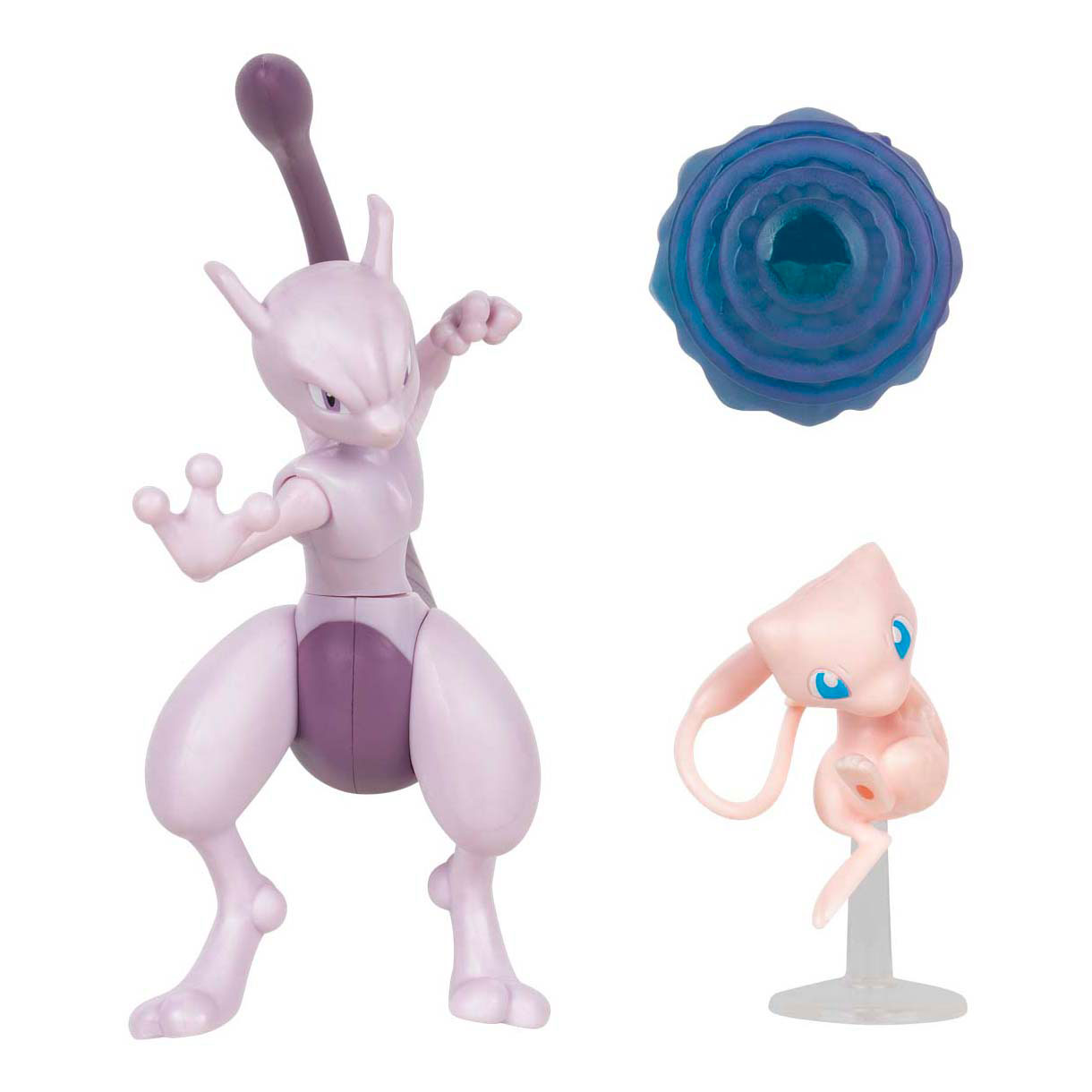 Pokémon Battle Figuren Mew en Mewtwo