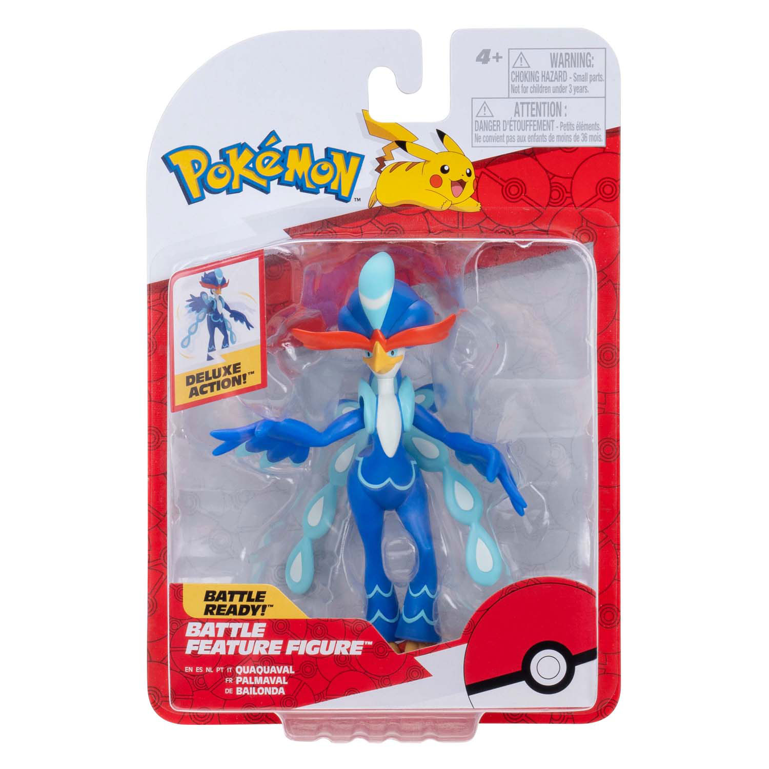 Pokémon Battle Feature Figuur - Quaquaval