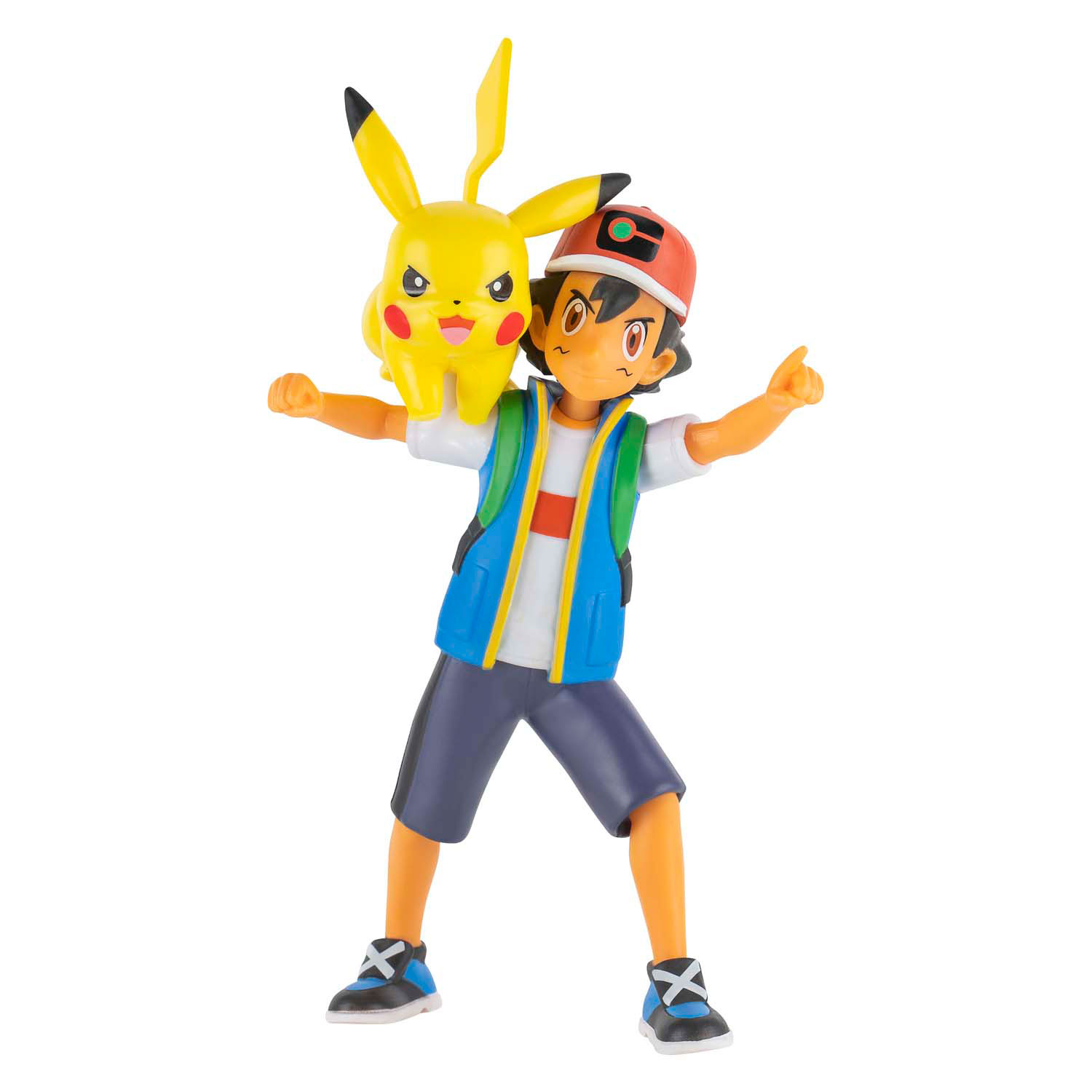 Pokémon Battle Feature Figuur - Ash & Pikachu