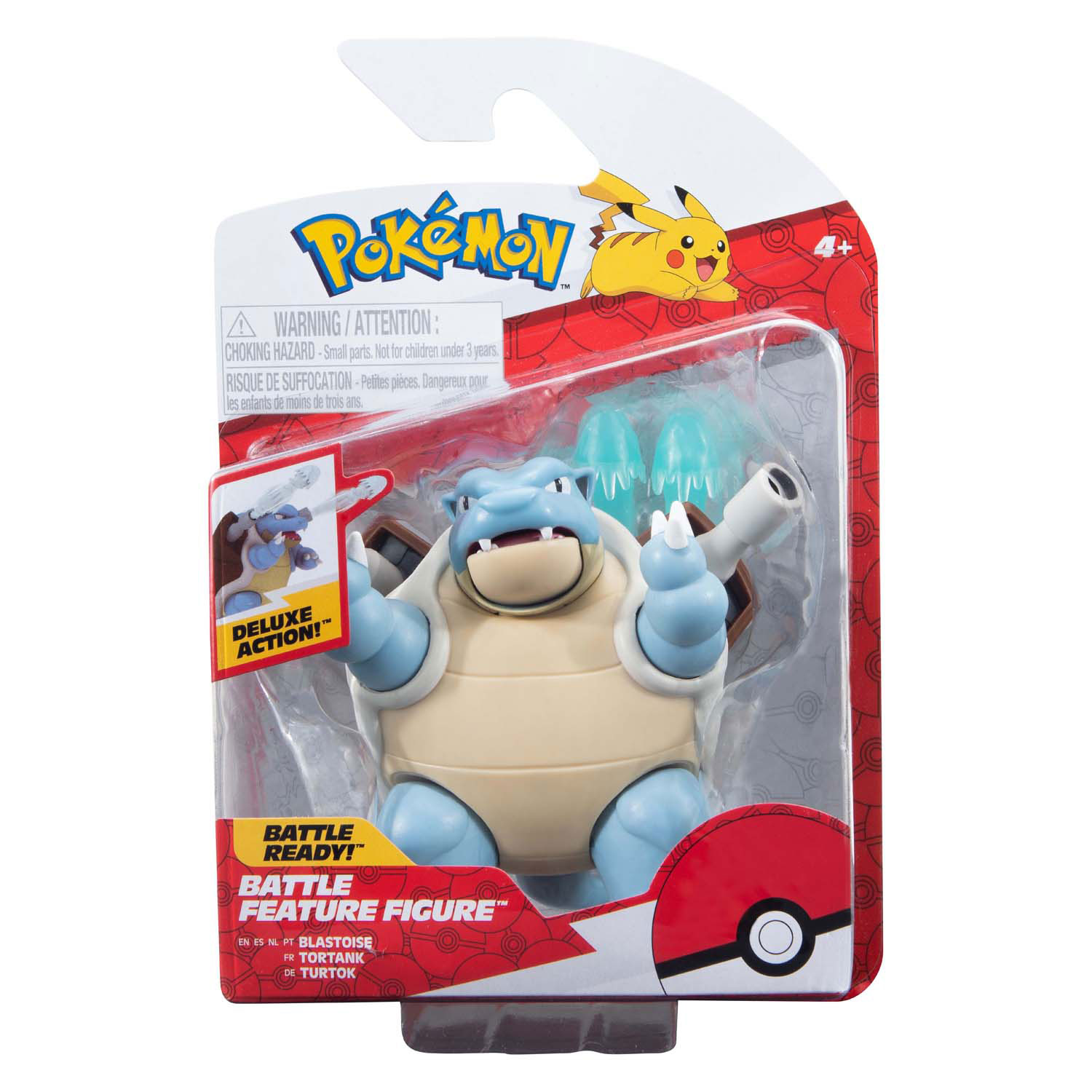 Figurine Pokémon Battle - Tortank Water Mission