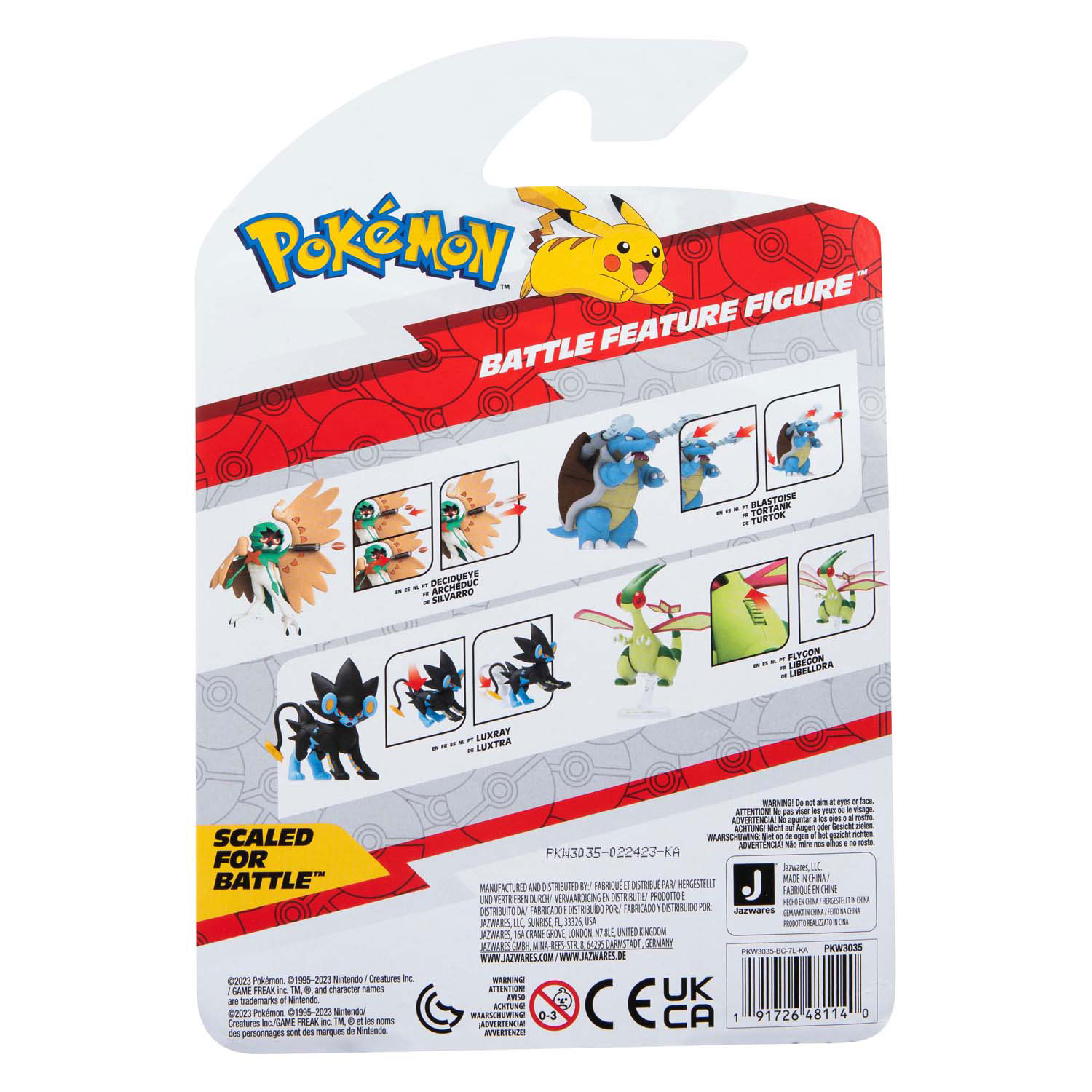 Figurine Pokémon Battle - Tortank Water Mission