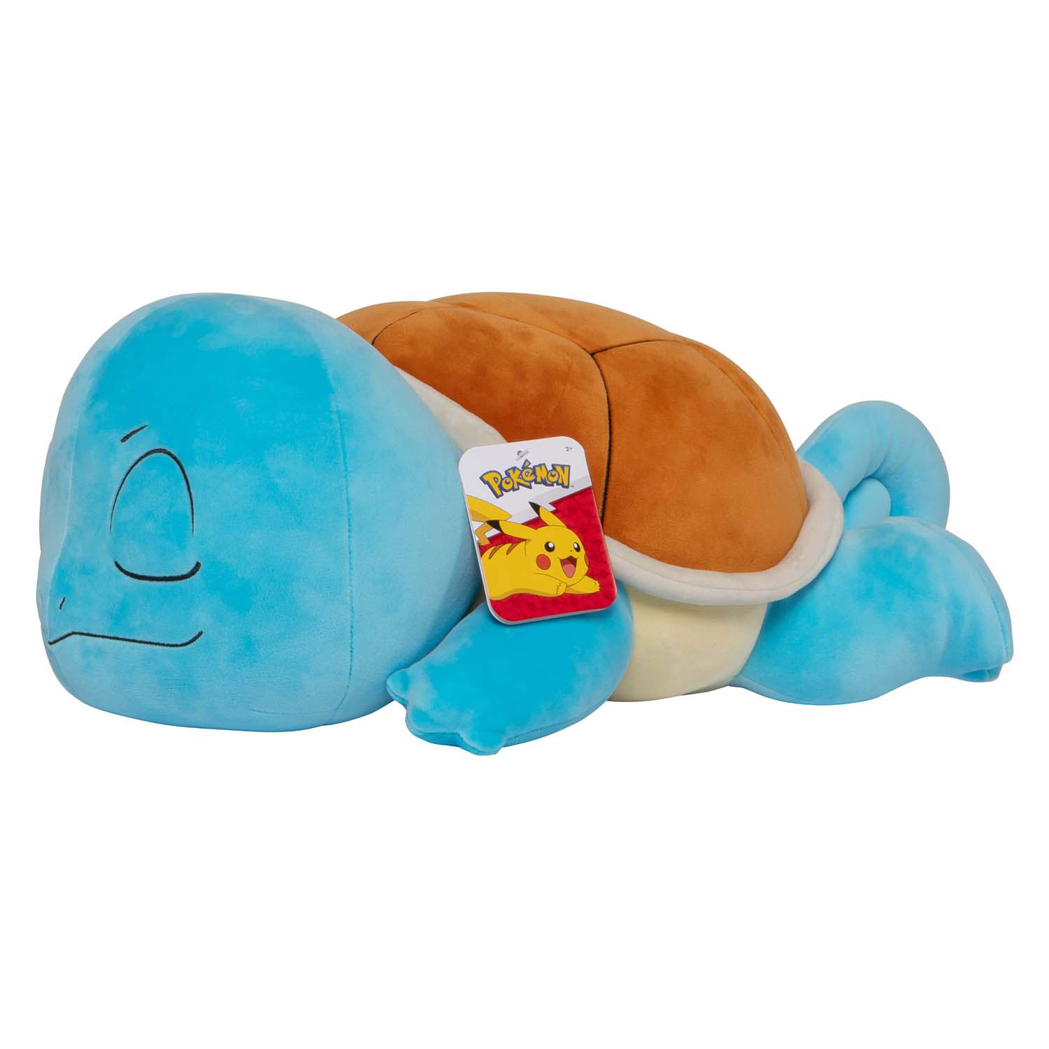 Pokémon Slapende Knuffel Pluche Squirtle, 45cm