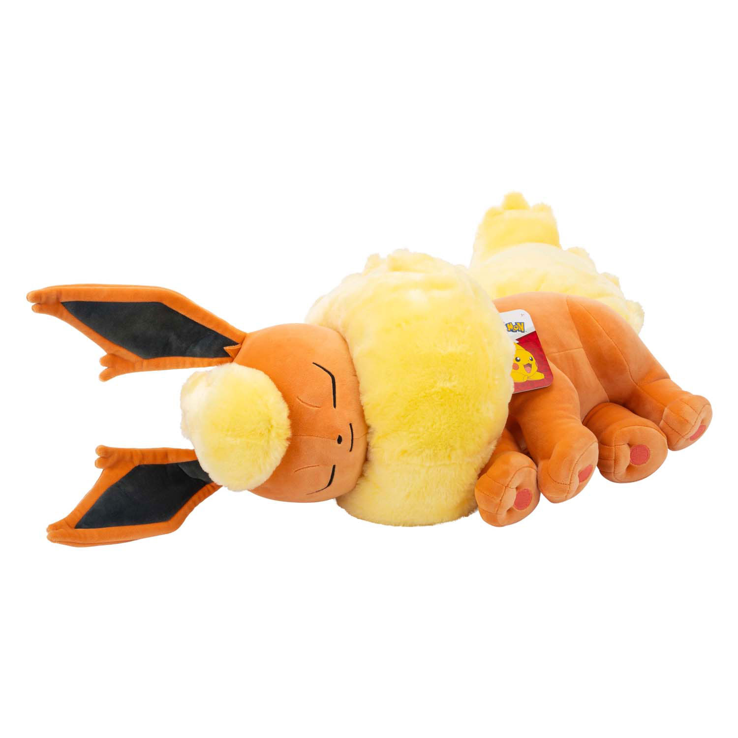 Peluche Pokémon endormie Pyroli, 45 cm