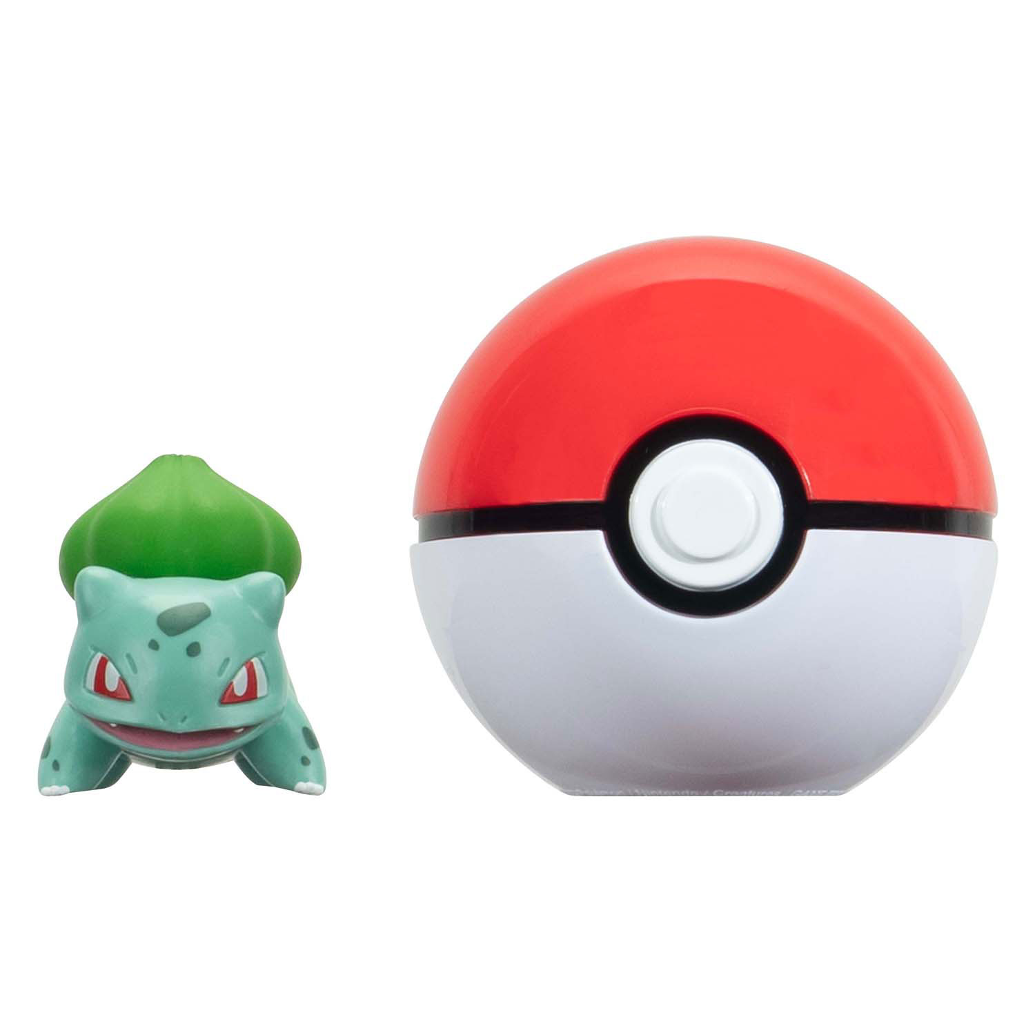 Pokémon - Clip N Go Bulbasaur met Pokébal