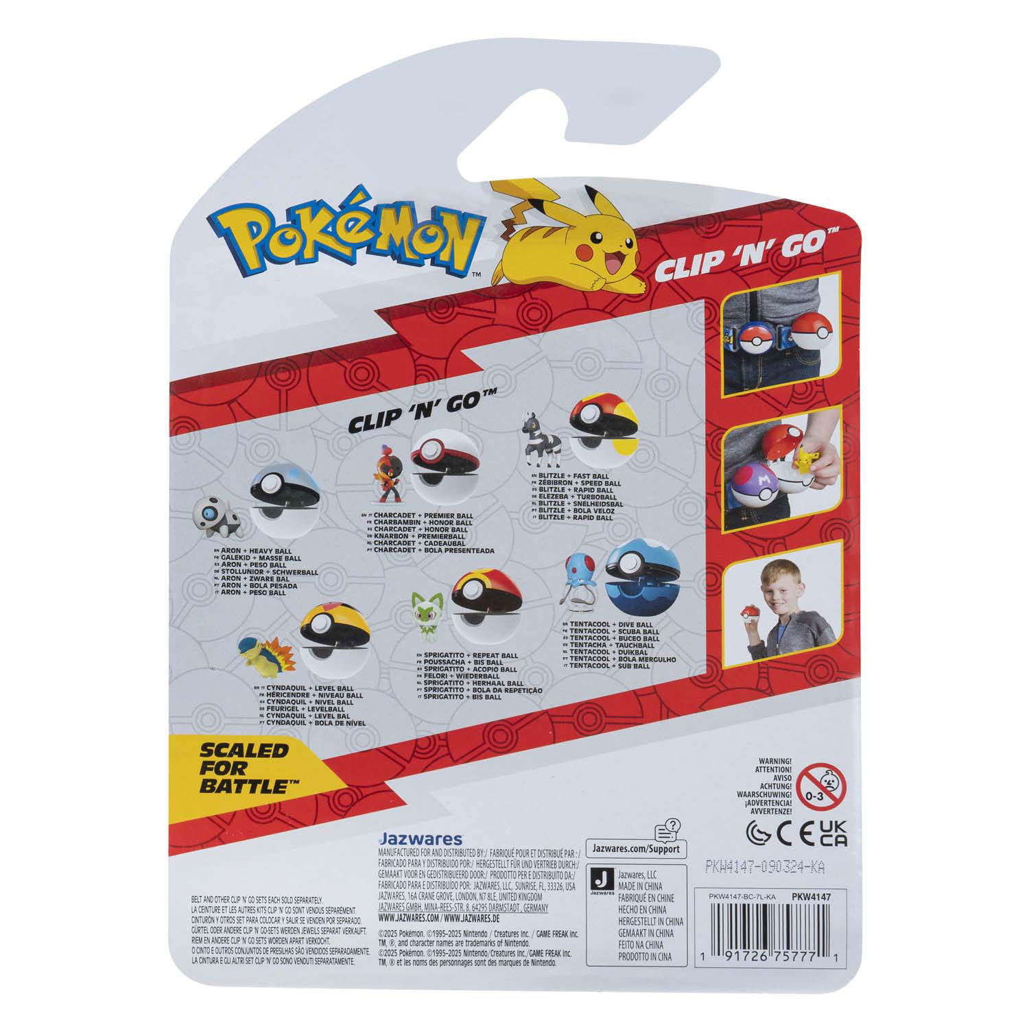 Pokémon - Clip N Go Aron Heavy Ball