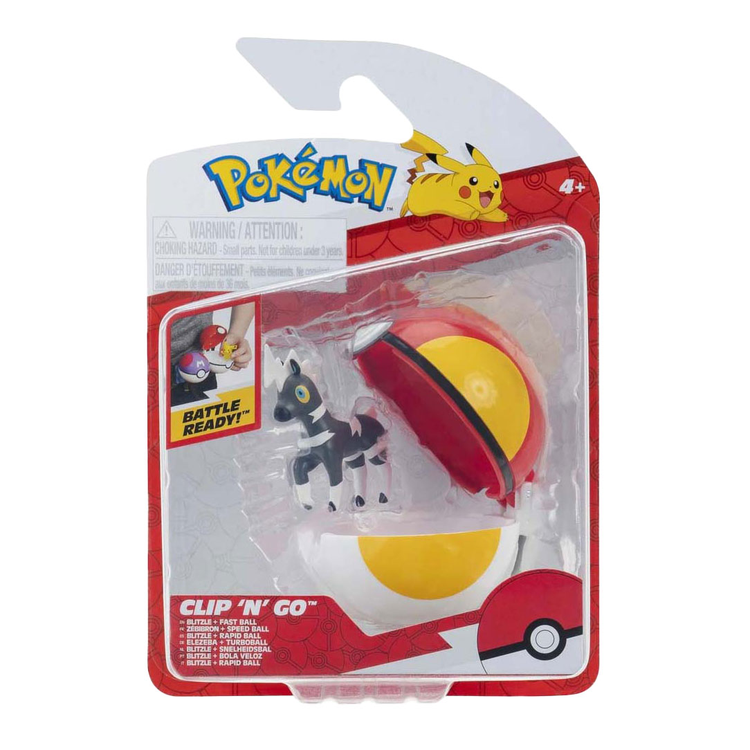 Pokémon - Clip N Go Blitzle Fast Ball Speelset