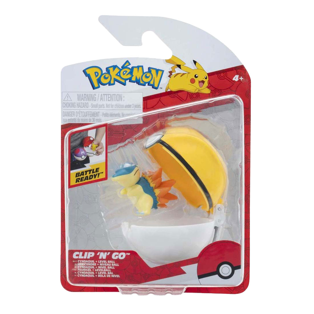 Pokémon - Clip N Go Cyndaquil Level Ball