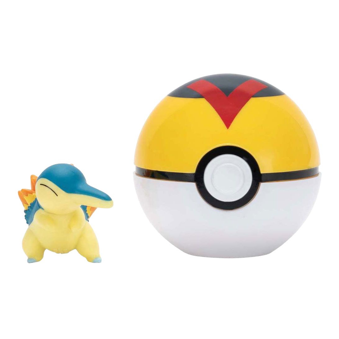 Pokémon - Clip N Go Cyndaquil Level Ball