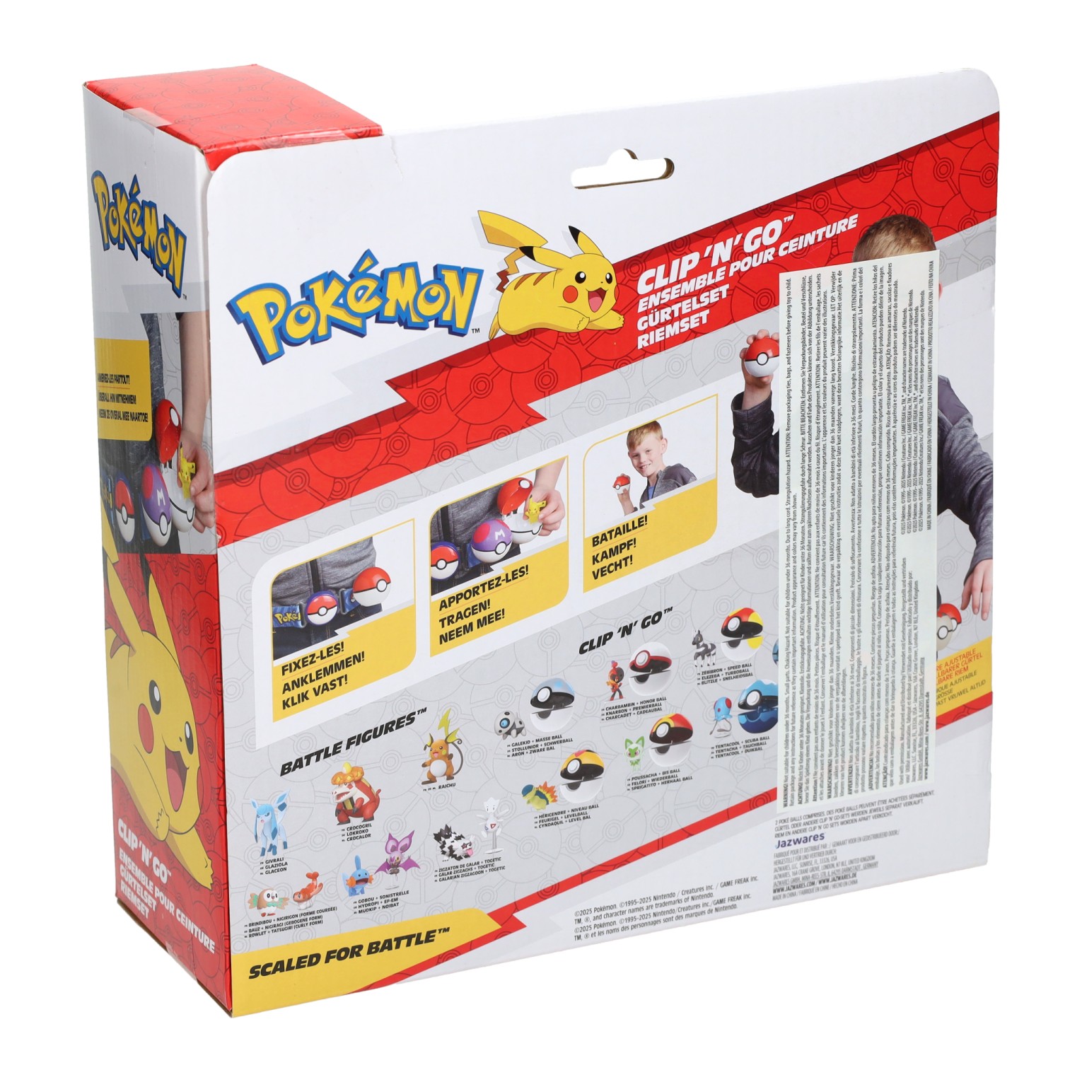 Pokémon Clip N Go avec ceinture Playset Oshawott