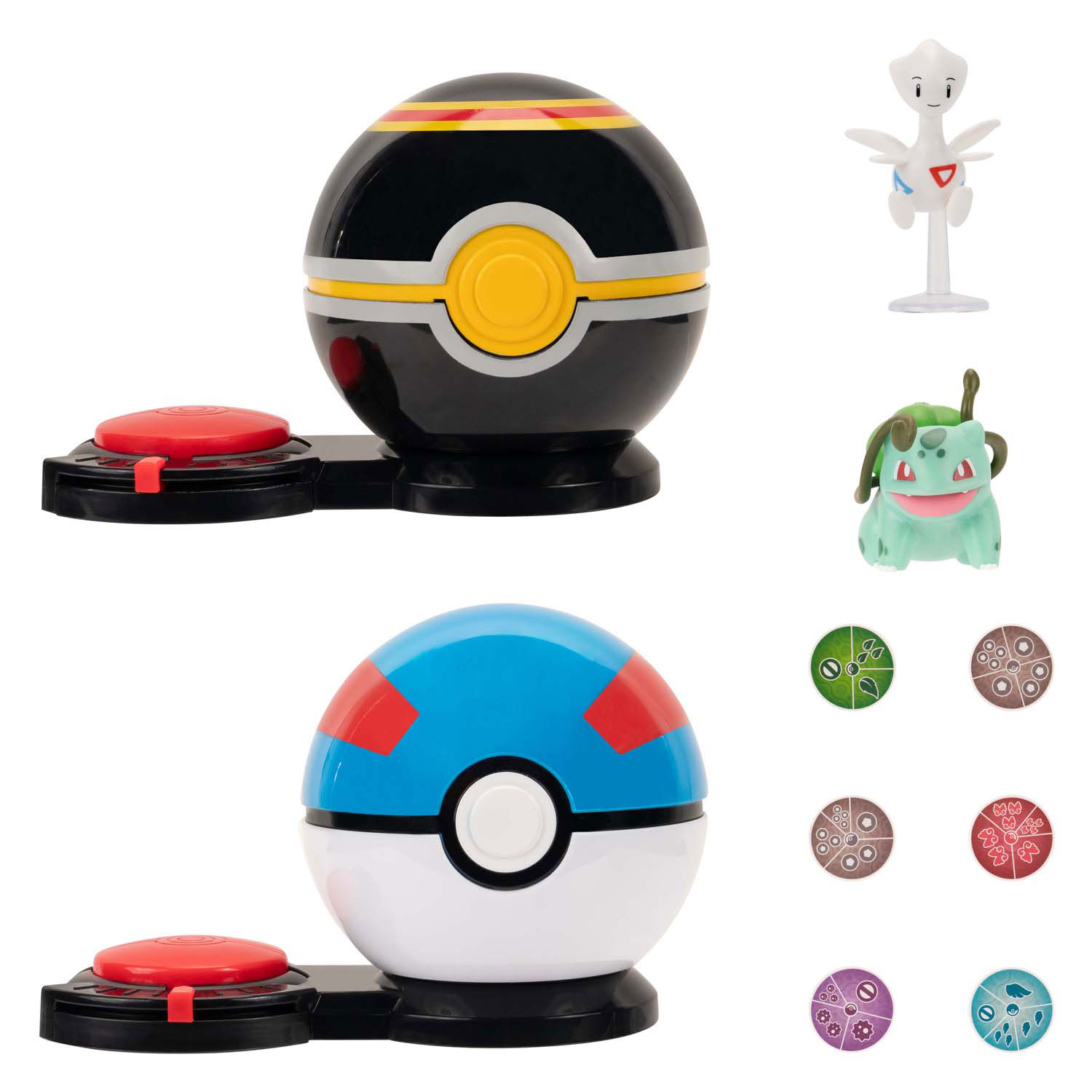 Pokémon - Surprise Attack Spel - Bulbasaur en Togetic