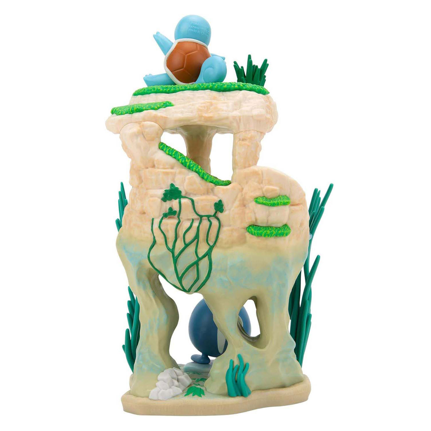 Pokémon Environment Figuren Set - Poliwag & Squirtle
