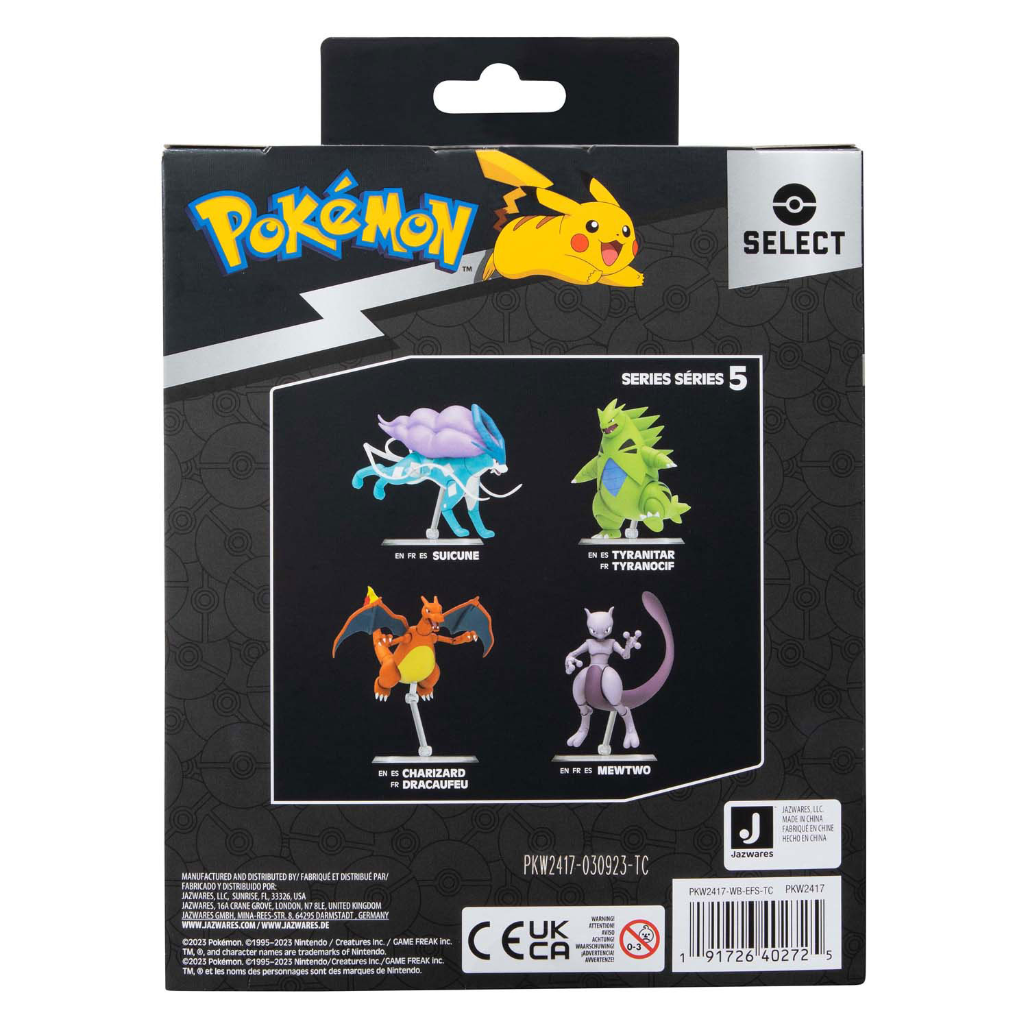 Pokémon Select Figuur Mewtwo, 15cm