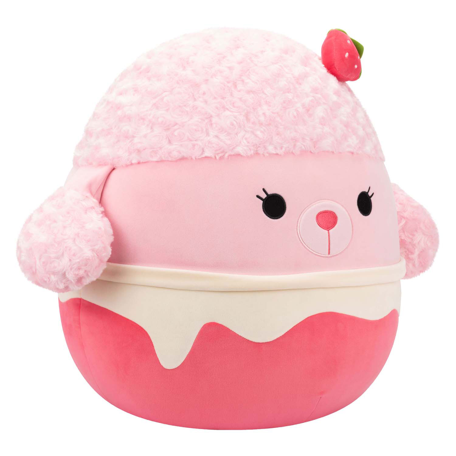 Peluche Squishmallows - Milkshake à la fraise Chloé, 50 cm