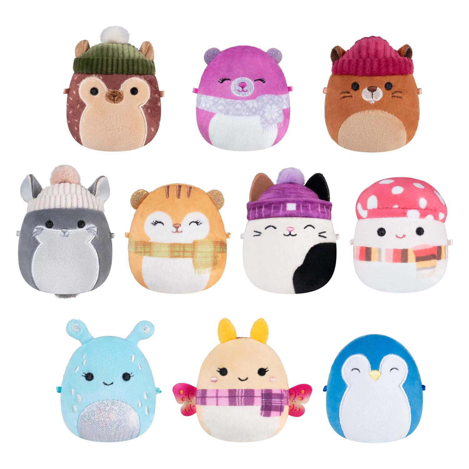 Squishmallows Knuffel Pluche Micromallows, 10dlg.