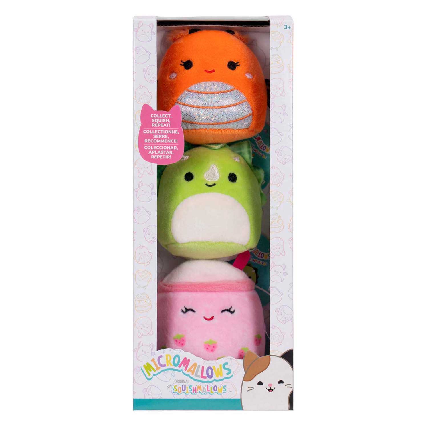 Squishmallows Knuffels Micromallows, 3dlg.