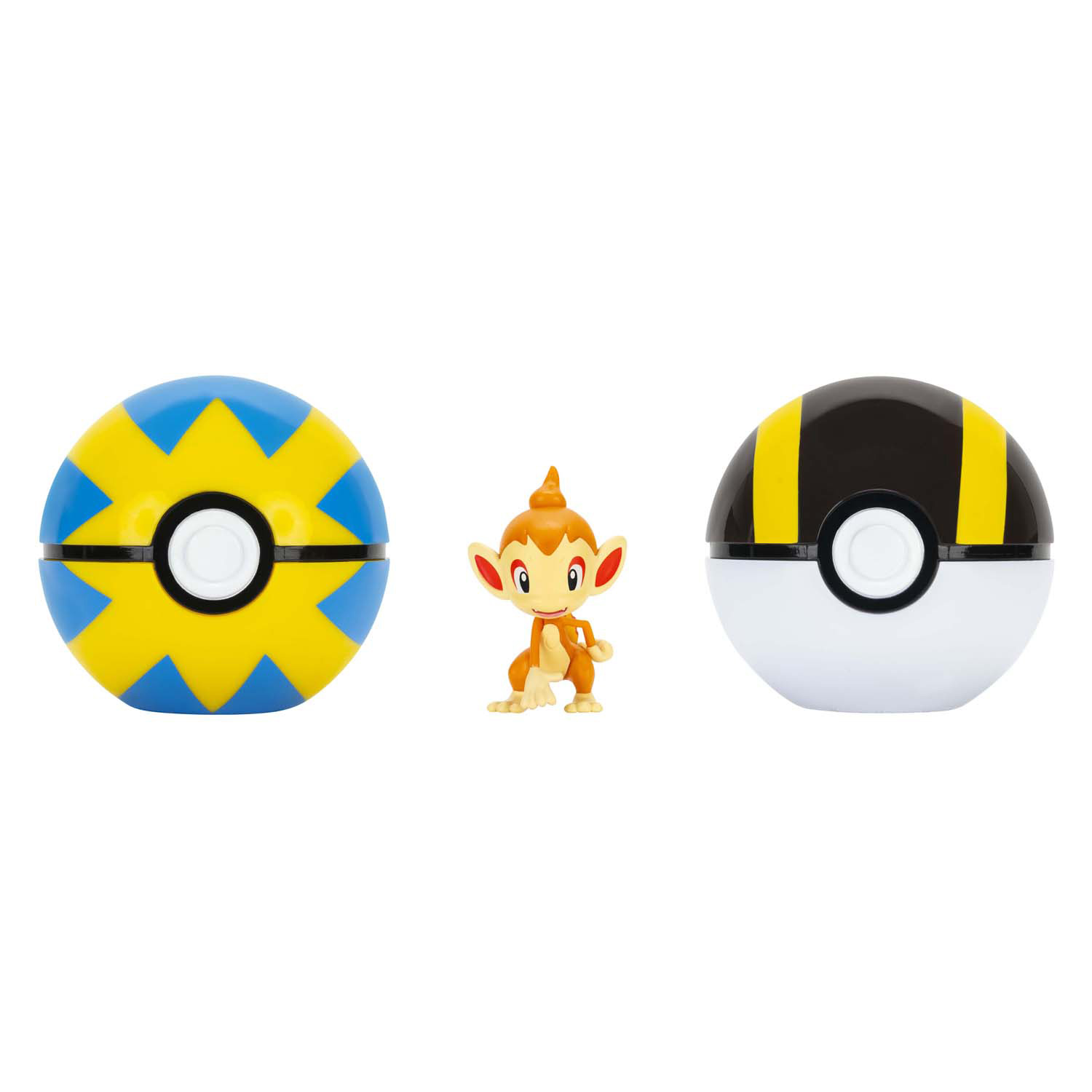 Pokémon Clip 'N' Go Met Riem Speelset Chimchar Quick Ball