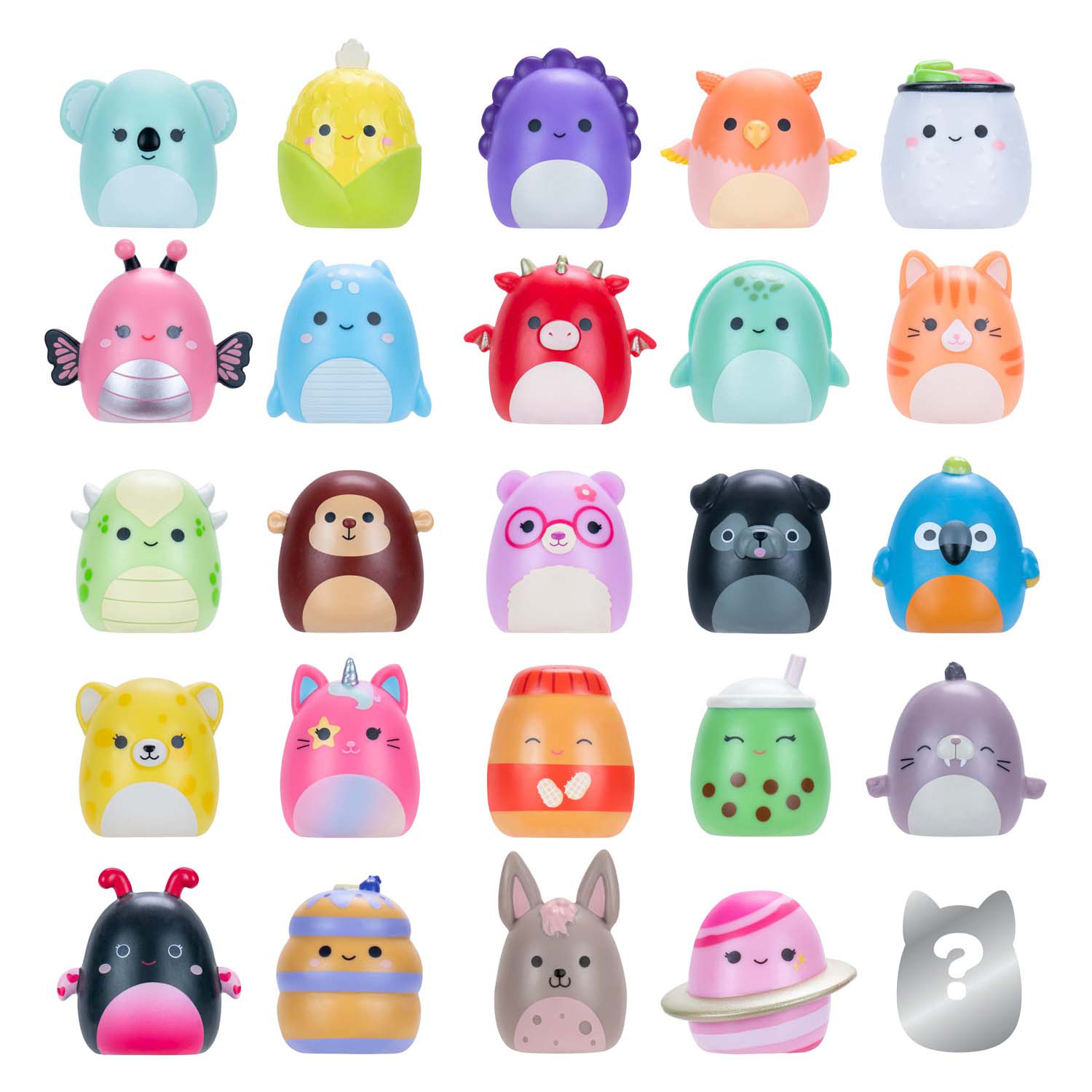 Squishmallows - Squish-a-longs Speelfiguren Style 1 - 25dlg.